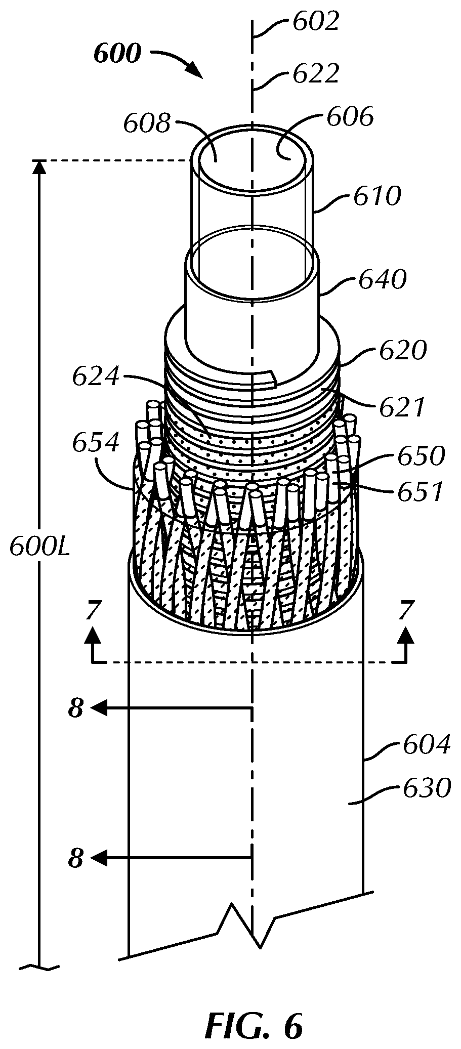Patent US12508398 Figure 4 – Medical device including shaft with flat wire coil