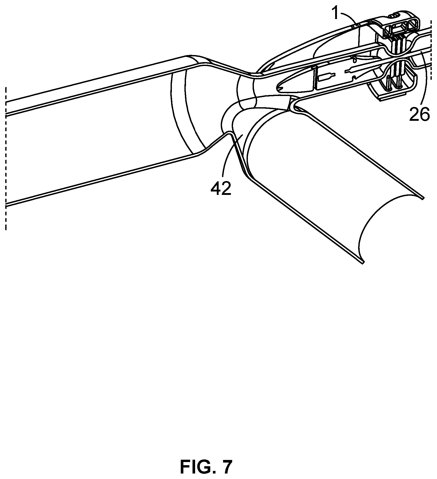 Patent US12508404 Figure 5 – Sheath splitting apparatus