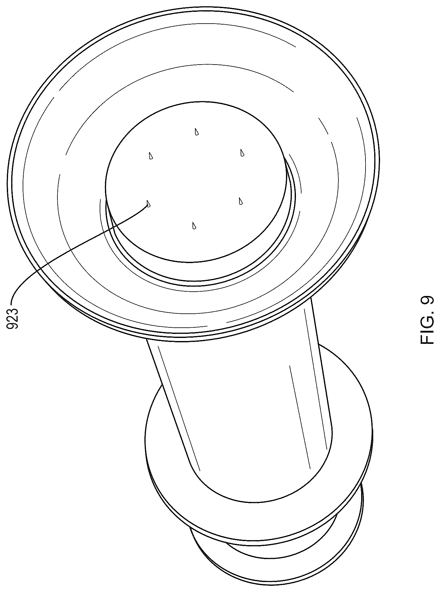 Patent US12508409 Figure 9 – System and method to use suction to enhance permeabilization and transfection of cells