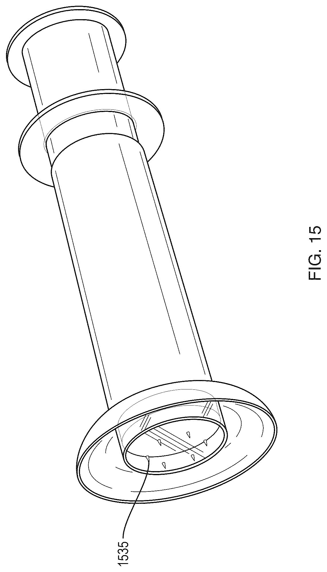 Patent US12508409 Figure 15 – System and method to use suction to enhance permeabilization and transfection of cells
