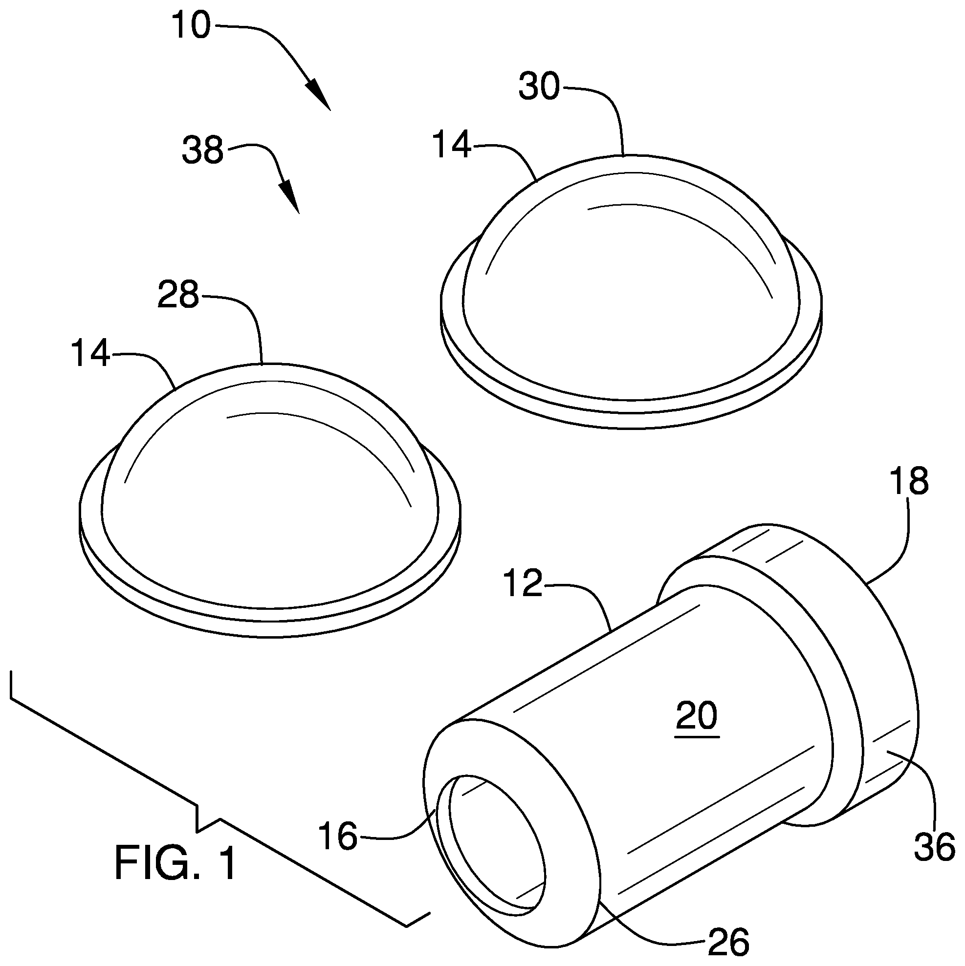 Patent US12508410 Figure 1 – Moldable gripping device and method of use