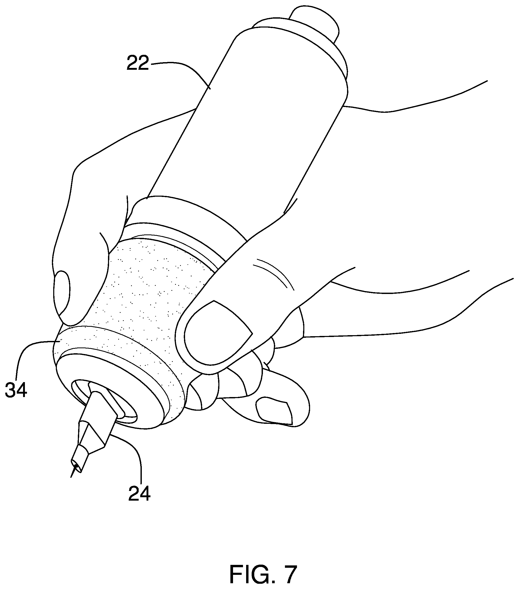 Patent US12508410 Figure 6 – Moldable gripping device and method of use