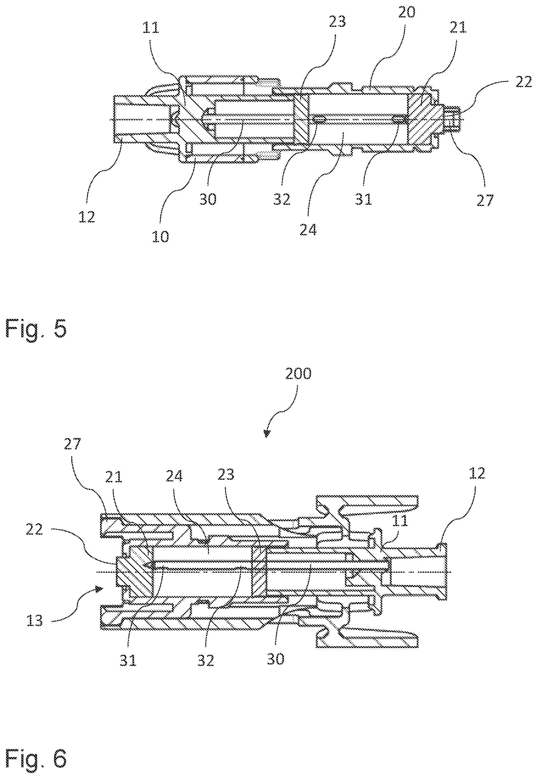 Patent US12508412 Figure 3 – Coupling element for a closed fluid transfer system, attachment for a coupling element of this type, coupling system, and coupling kit