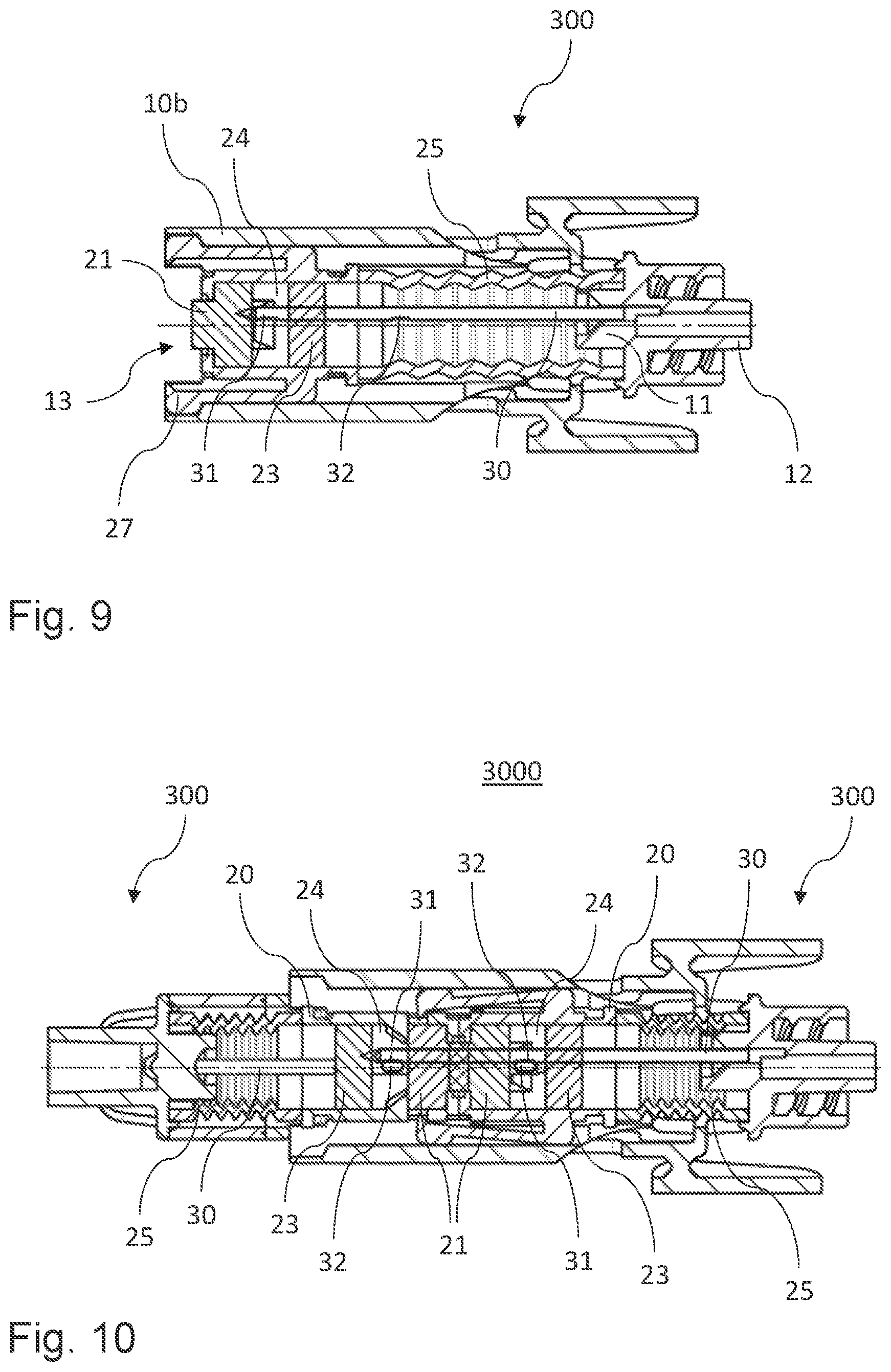Patent US12508412 Figure 5 – Coupling element for a closed fluid transfer system, attachment for a coupling element of this type, coupling system, and coupling kit