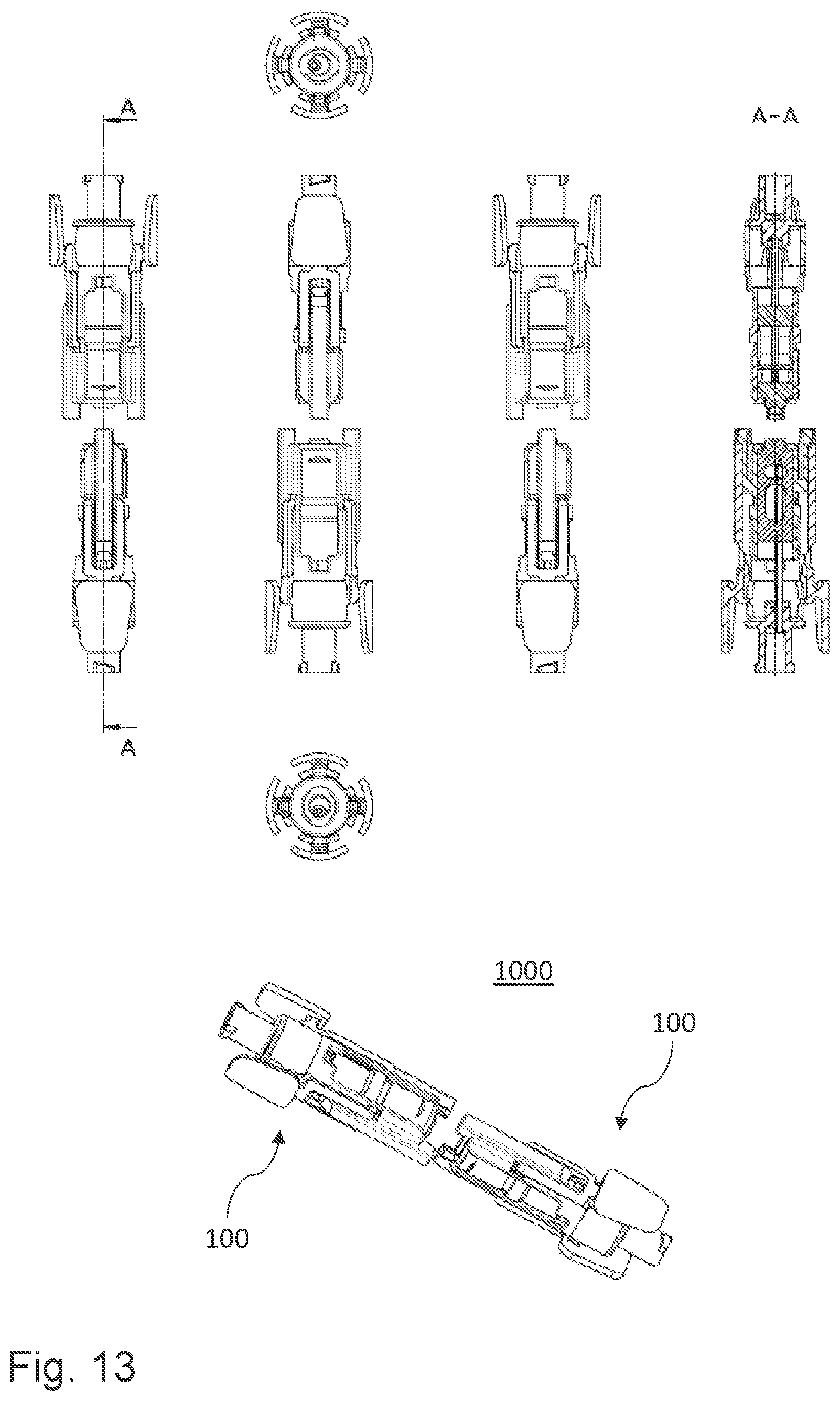 Patent US12508412 Figure 7 – Coupling element for a closed fluid transfer system, attachment for a coupling element of this type, coupling system, and coupling kit