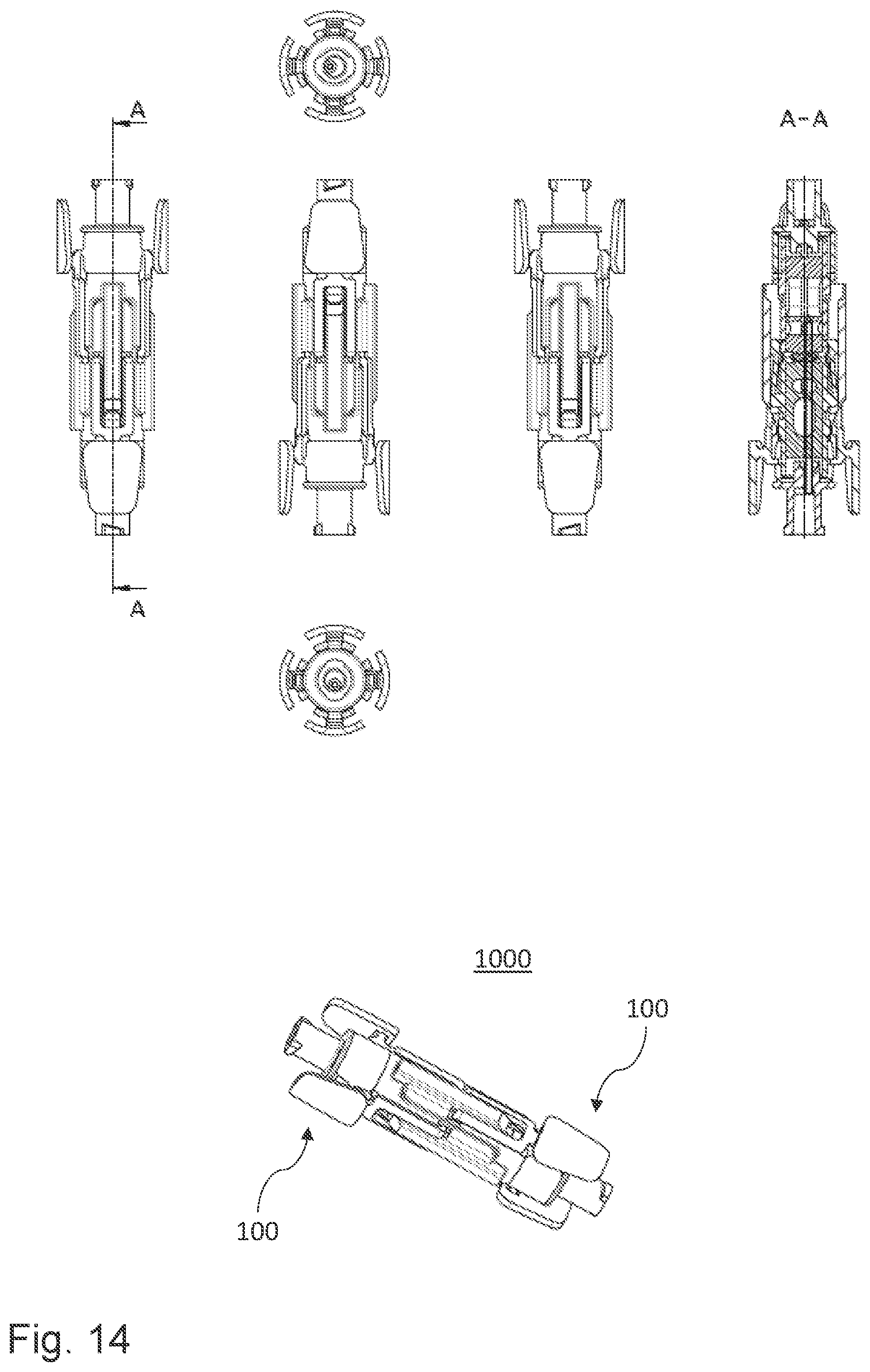 Patent US12508412 Figure 8 – Coupling element for a closed fluid transfer system, attachment for a coupling element of this type, coupling system, and coupling kit