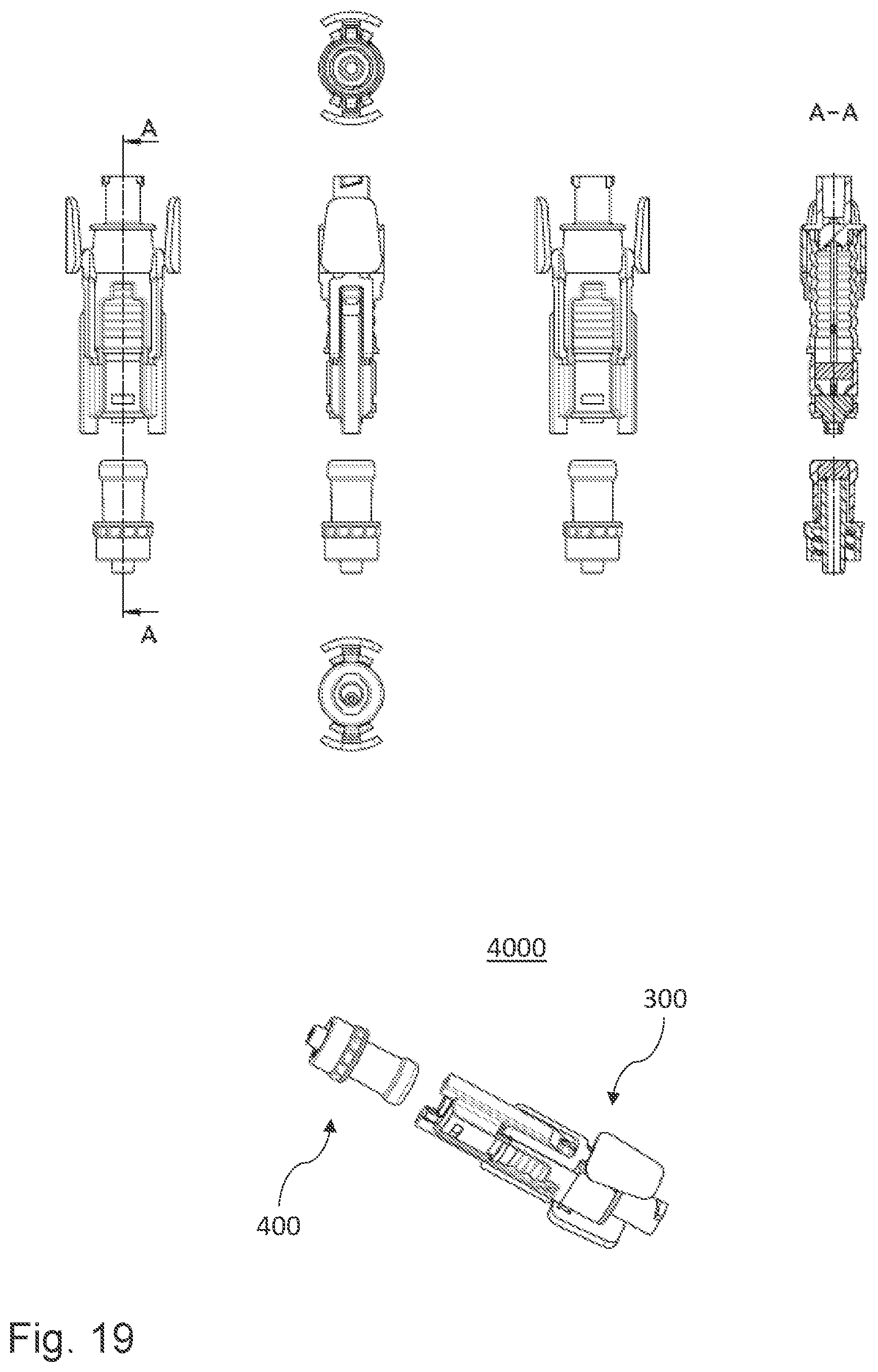 Patent US12508412 Figure 13 – Coupling element for a closed fluid transfer system, attachment for a coupling element of this type, coupling system, and coupling kit