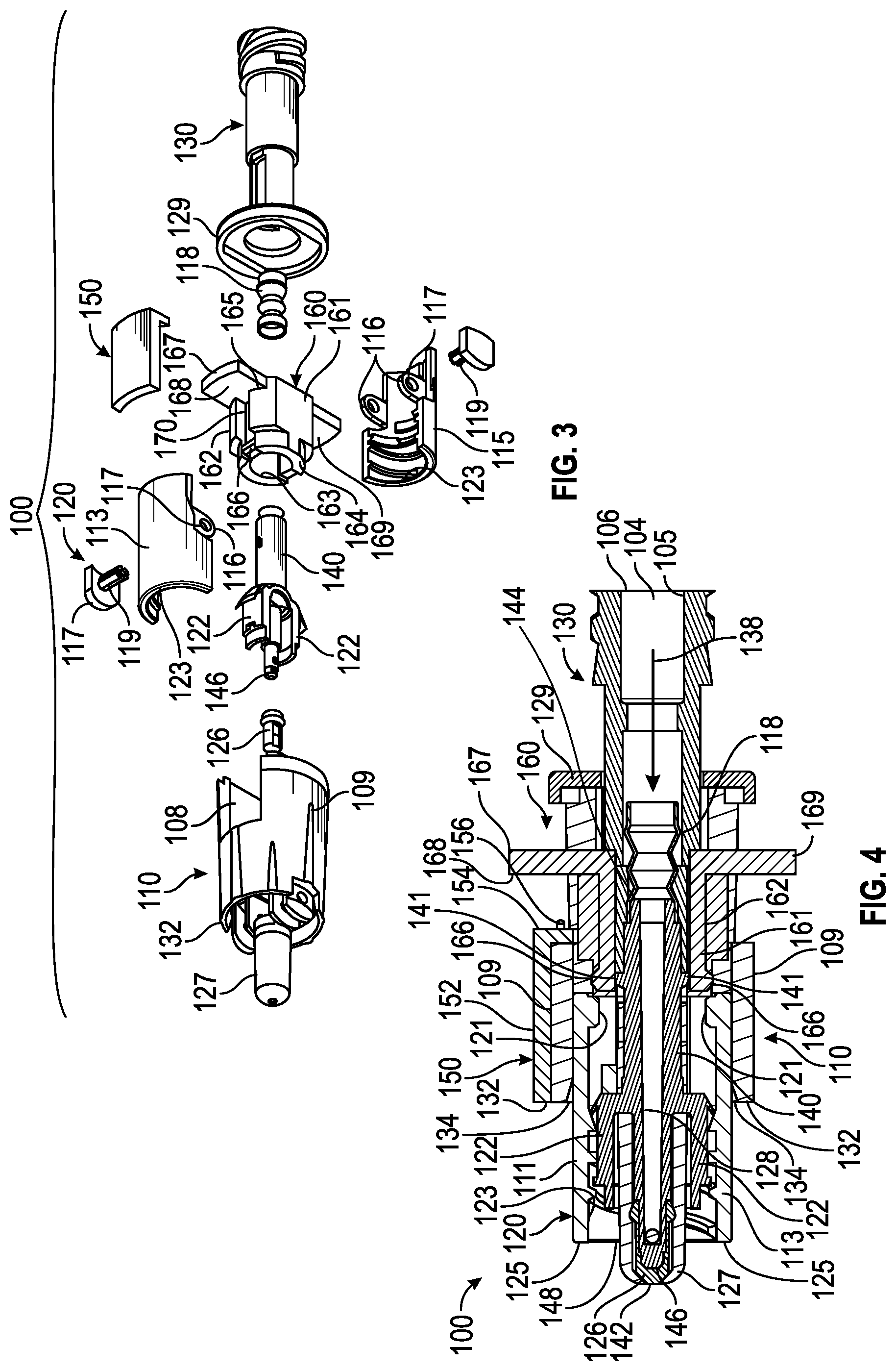 Patent US12508413 Figure 3 – Connector coupling assembly