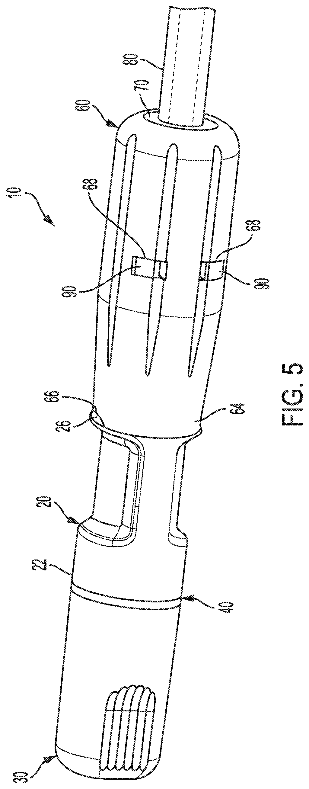 Patent US12508415 Figure 3 – Tube twist tubing occluder