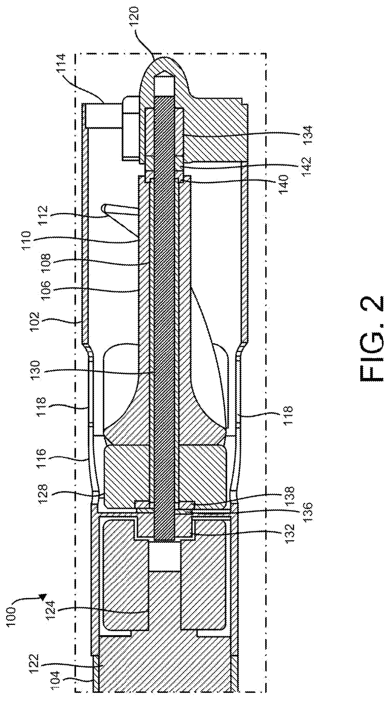 Patent US12508416 Figure 2 – Percutaneous circulatory support system facilitating reduced hemolysis