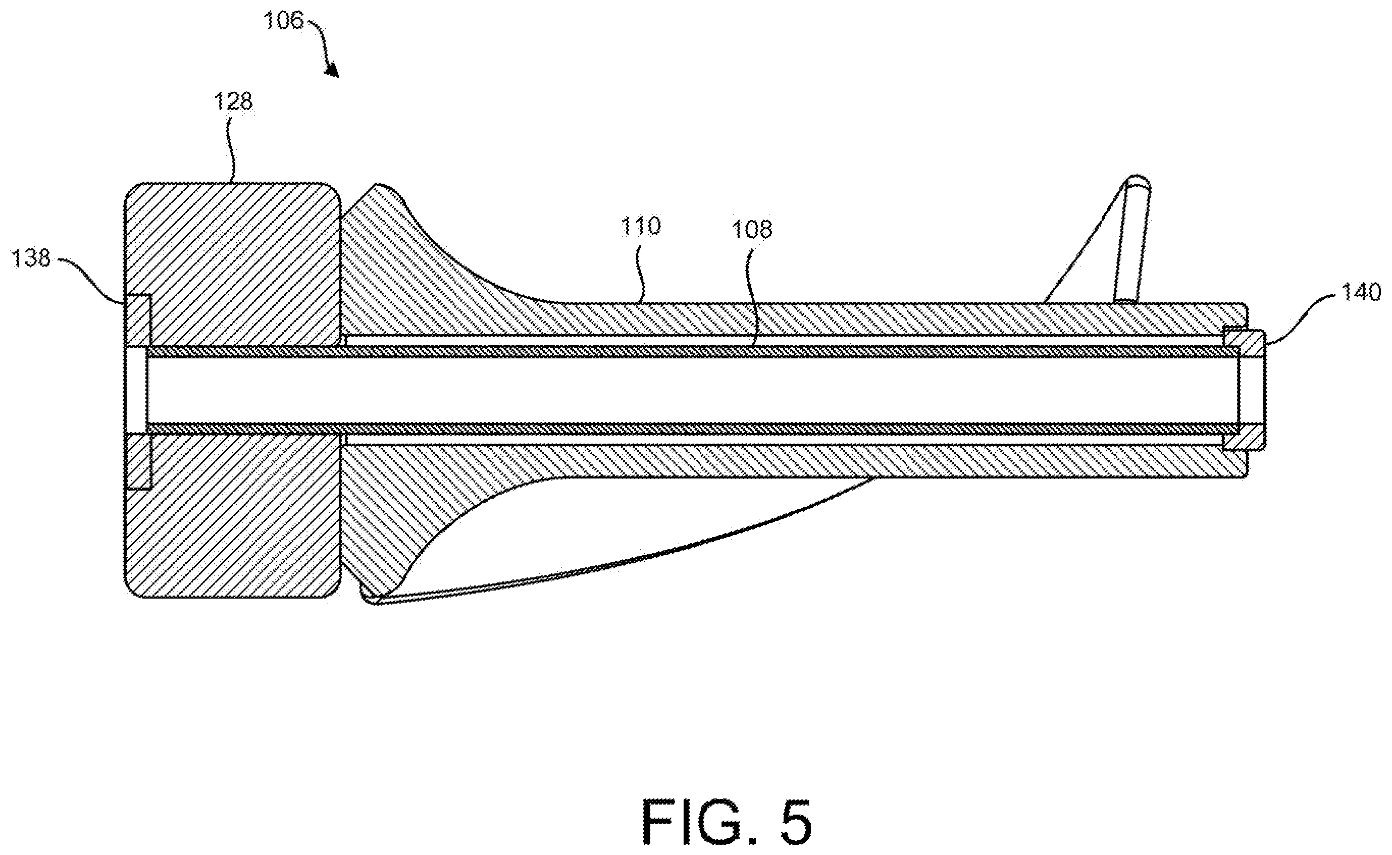 Patent US12508416 Figure 5 – Percutaneous circulatory support system facilitating reduced hemolysis