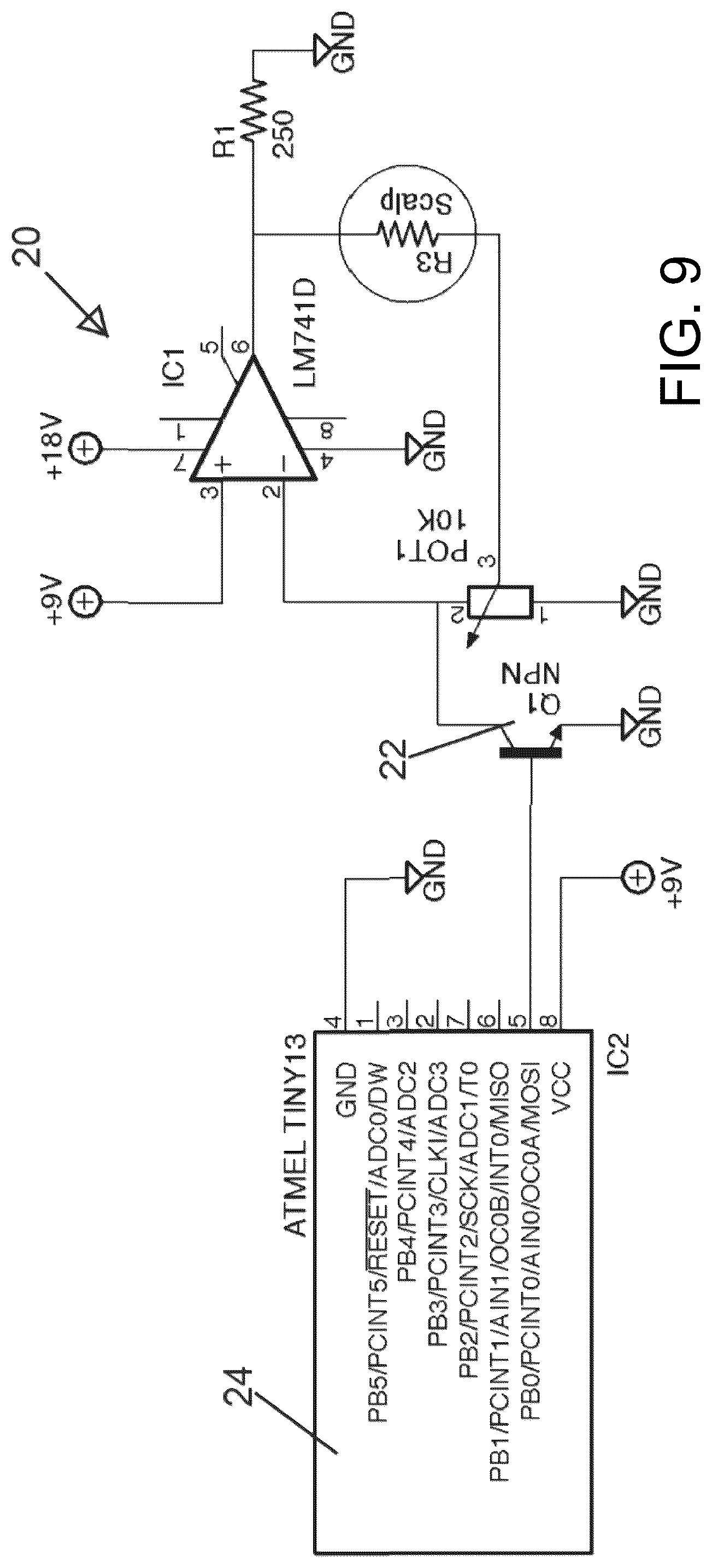 Patent US12508419 Figure 8 – Systems, devices and methods for treating post-infection symptoms of COVID-19 using vestibular nerve stimulation