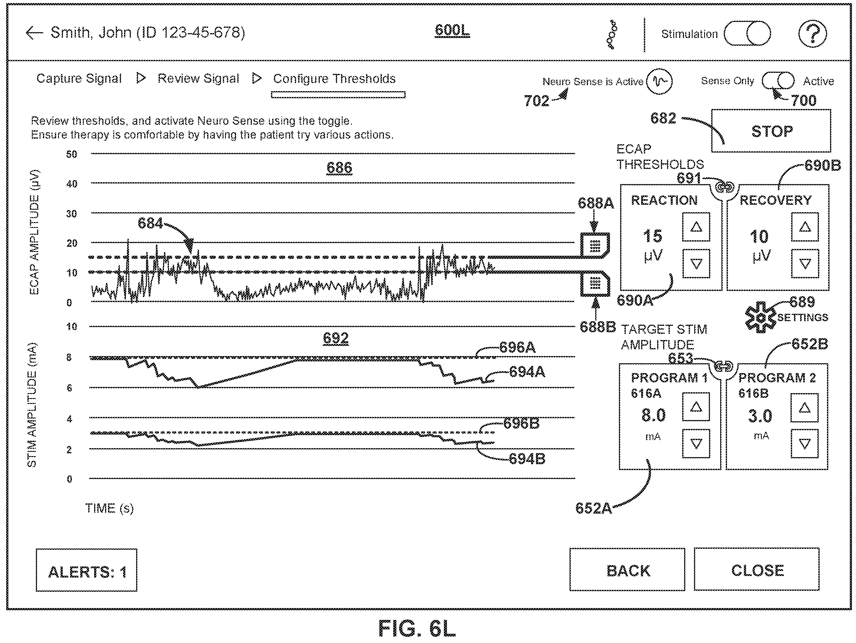 Patent US12508433 Figure 18 – Therapy programming based on evoked compound action potentials
