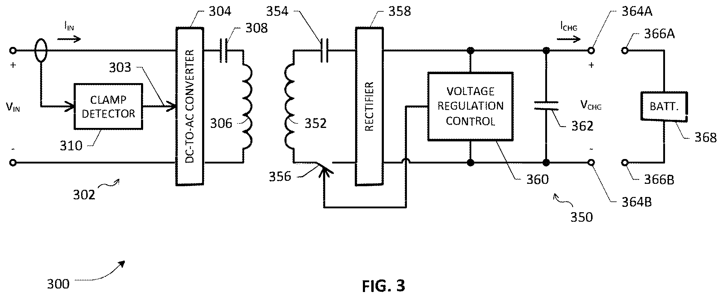 Patent US12508435 Figure 2 – Wireless power transfer circuit for a rechargeable implantable pulse generator