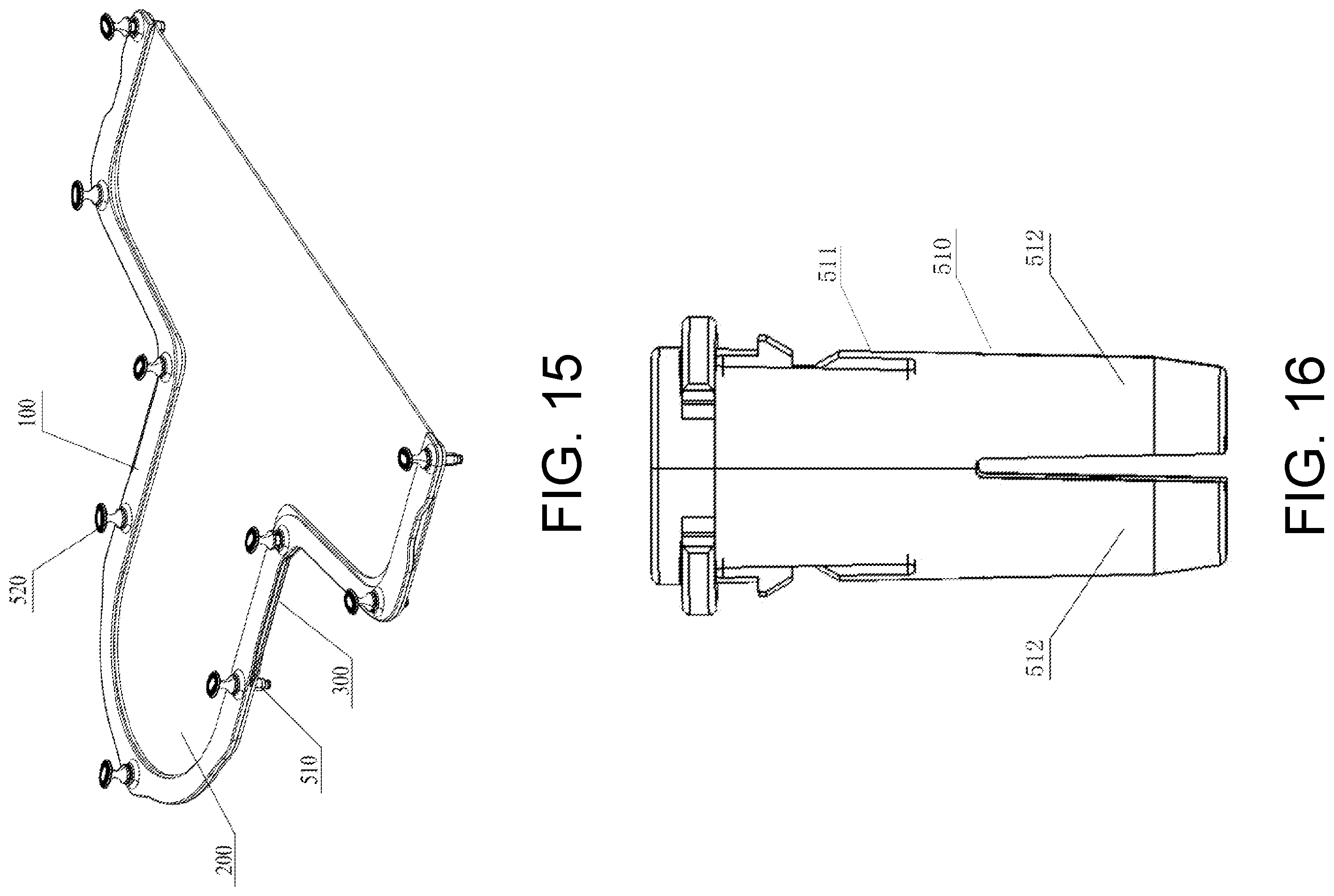 Patent US12508442 Figure 8 – Positioning device for radiotherapy