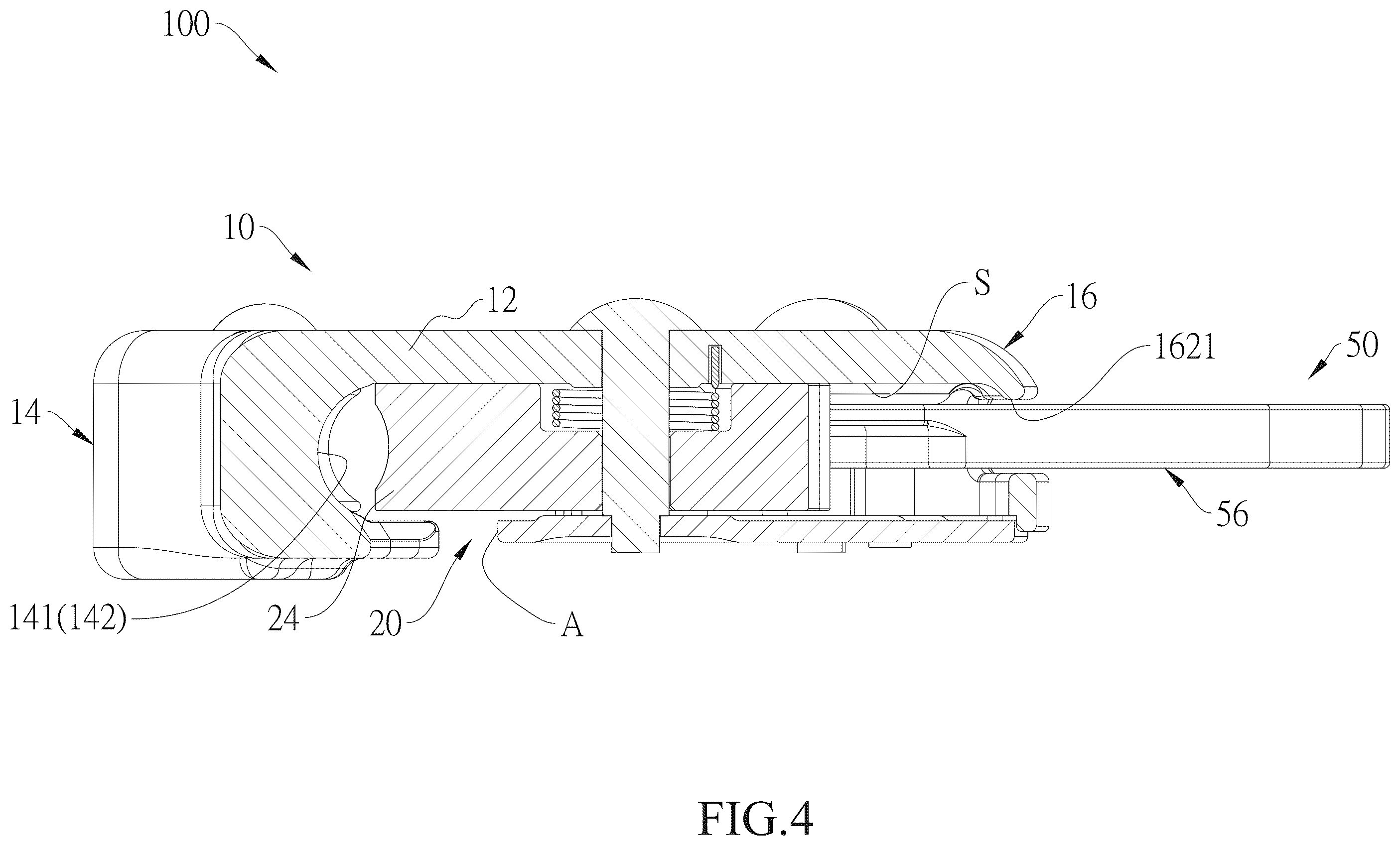 Patent US12508449 Figure 4 – Rope grab