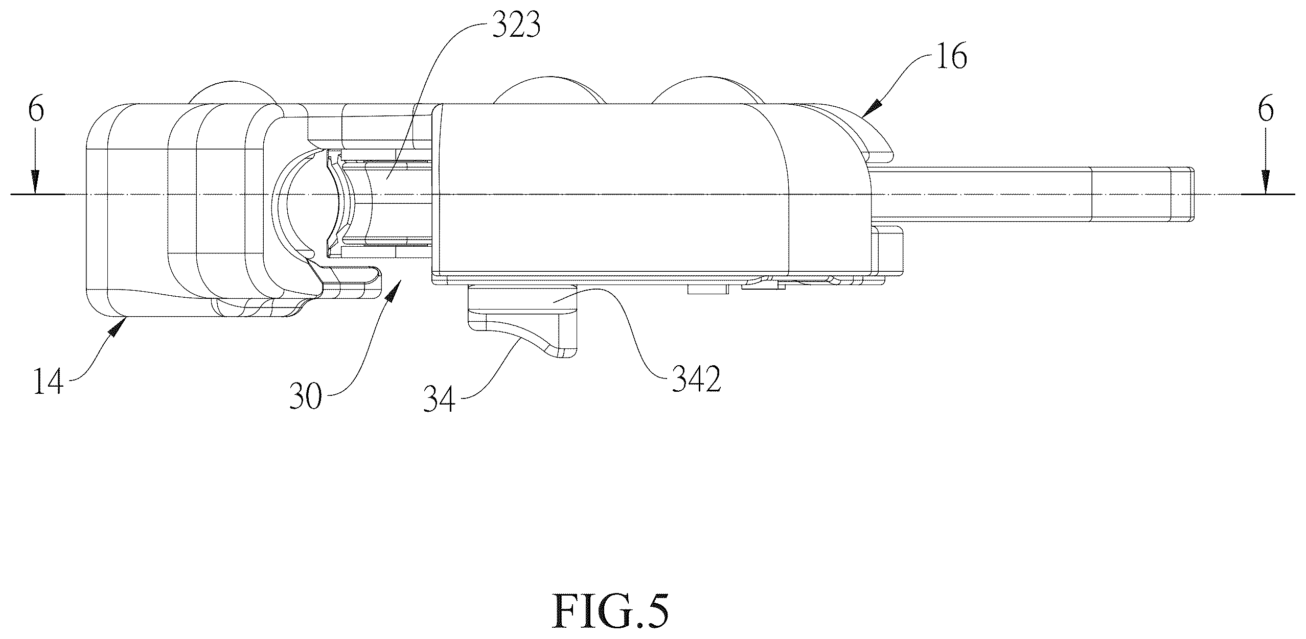 Patent US12508449 Figure 5 – Rope grab