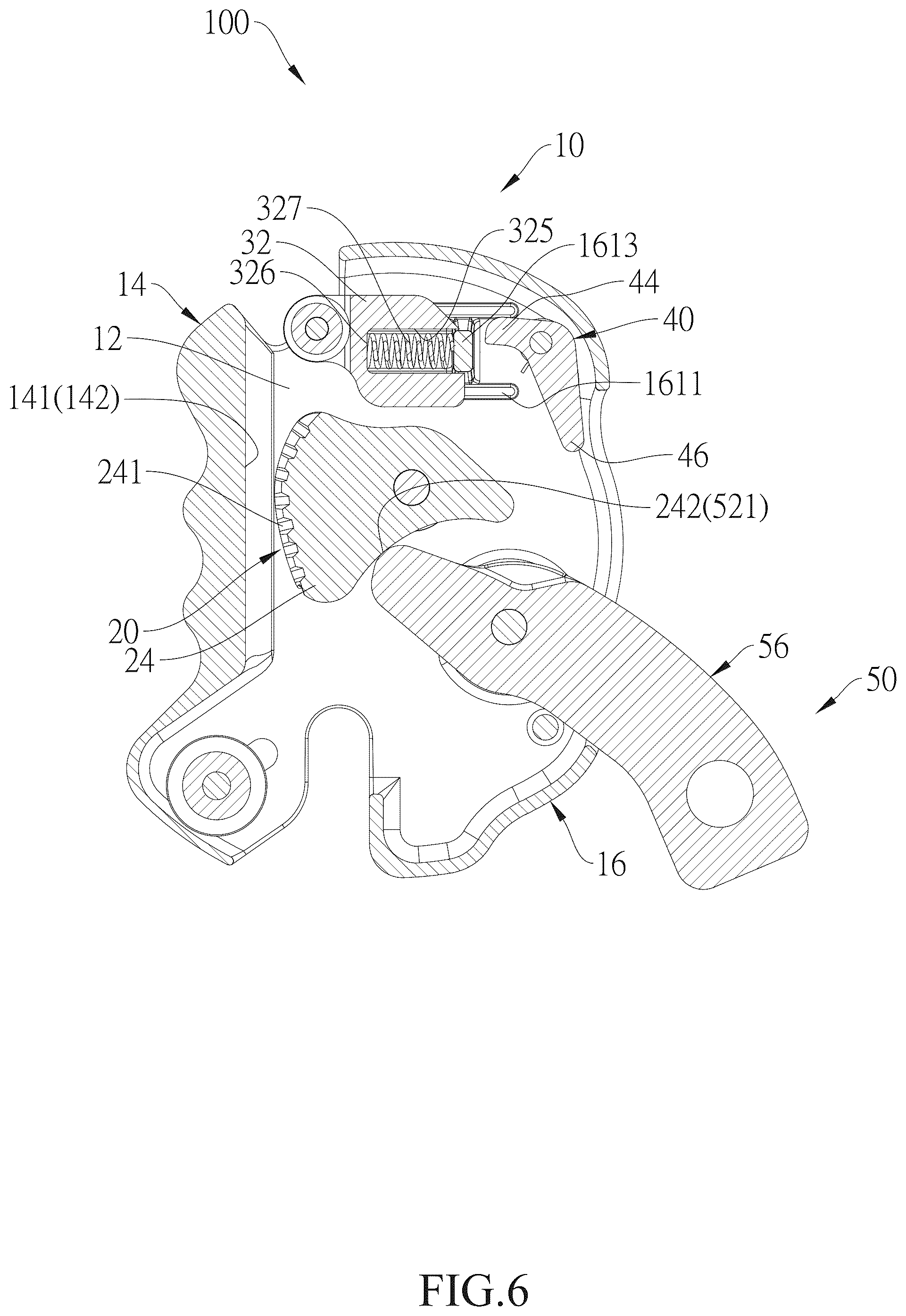 Patent US12508449 Figure 6 – Rope grab