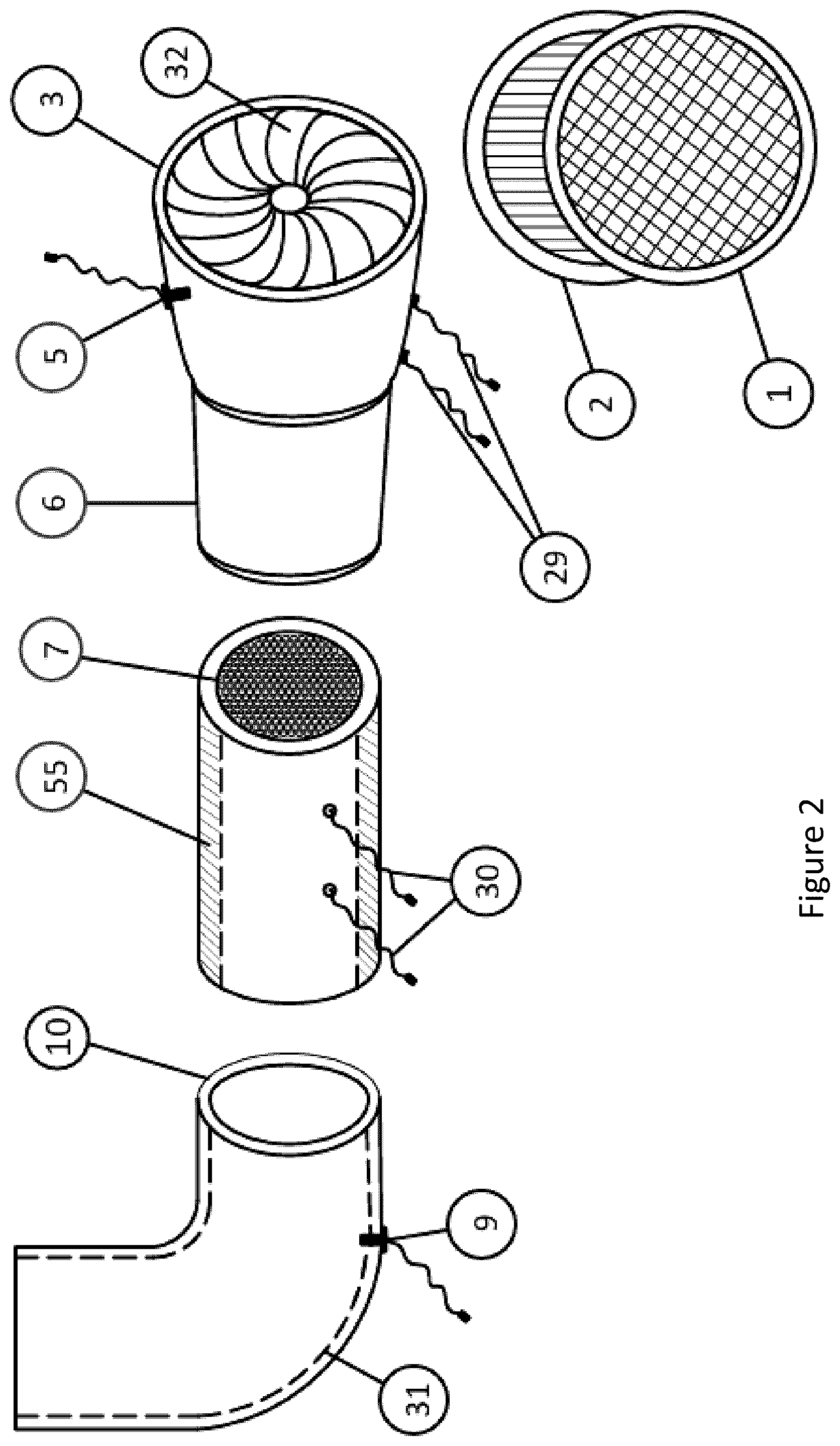 Patent US12508450 Figure 2 – Antiviral mobile respiratory personal protection device
