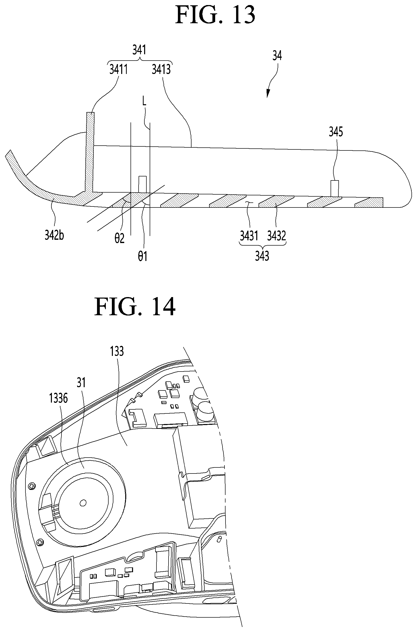 Patent US12508451 Figure 13 – Mask apparatus with rear surface inlet and outlet