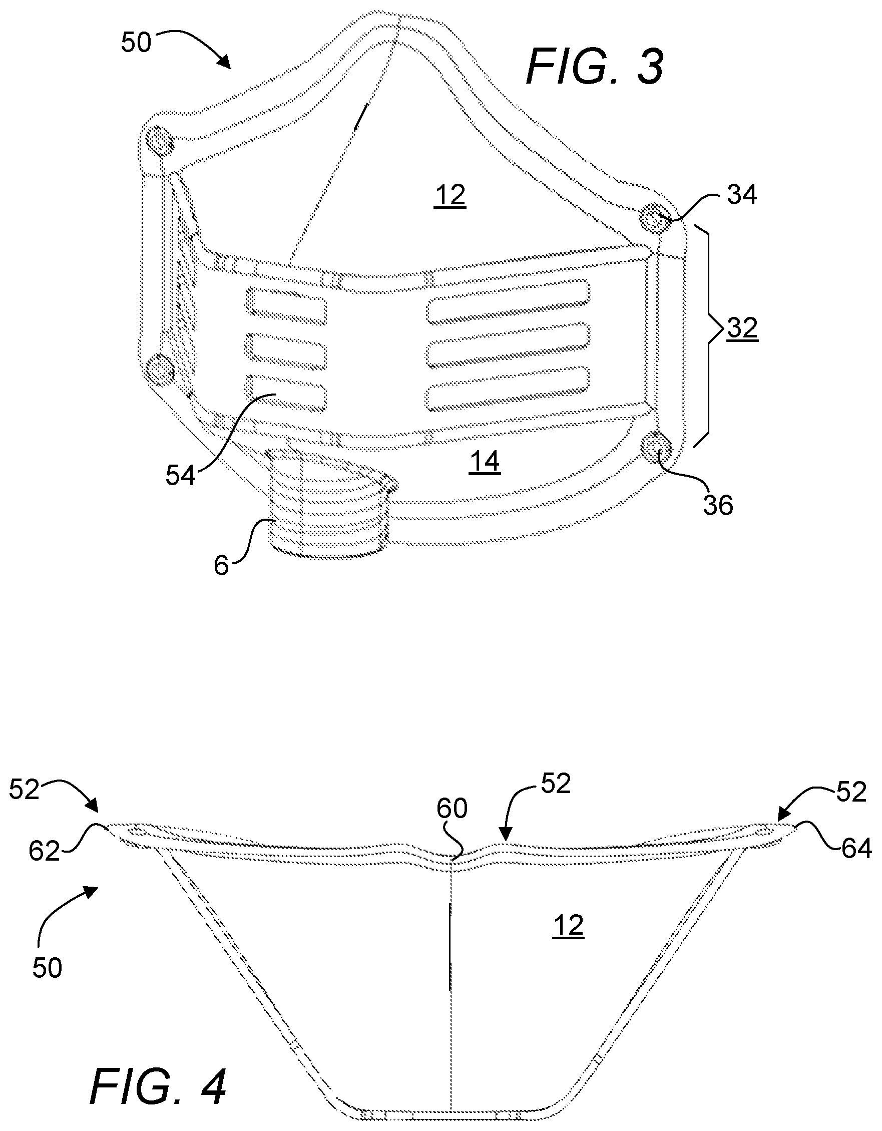 Patent US12508452 Figure 3 – Multifunctional respiratory protective face mask