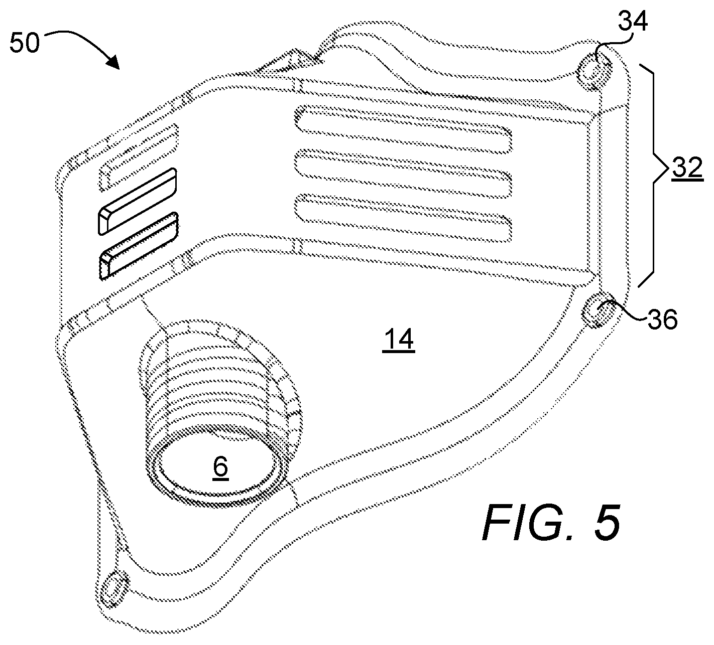 Patent US12508452 Figure 4 – Multifunctional respiratory protective face mask