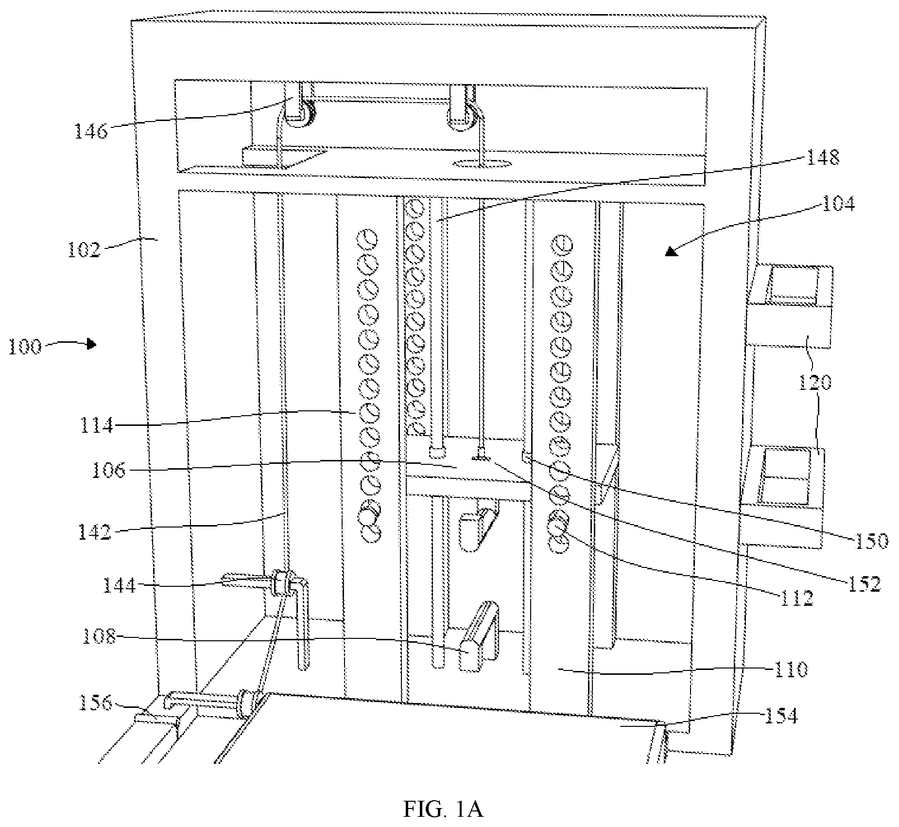 Patent US12508461 — Resistance band exercise machine — Figure 1