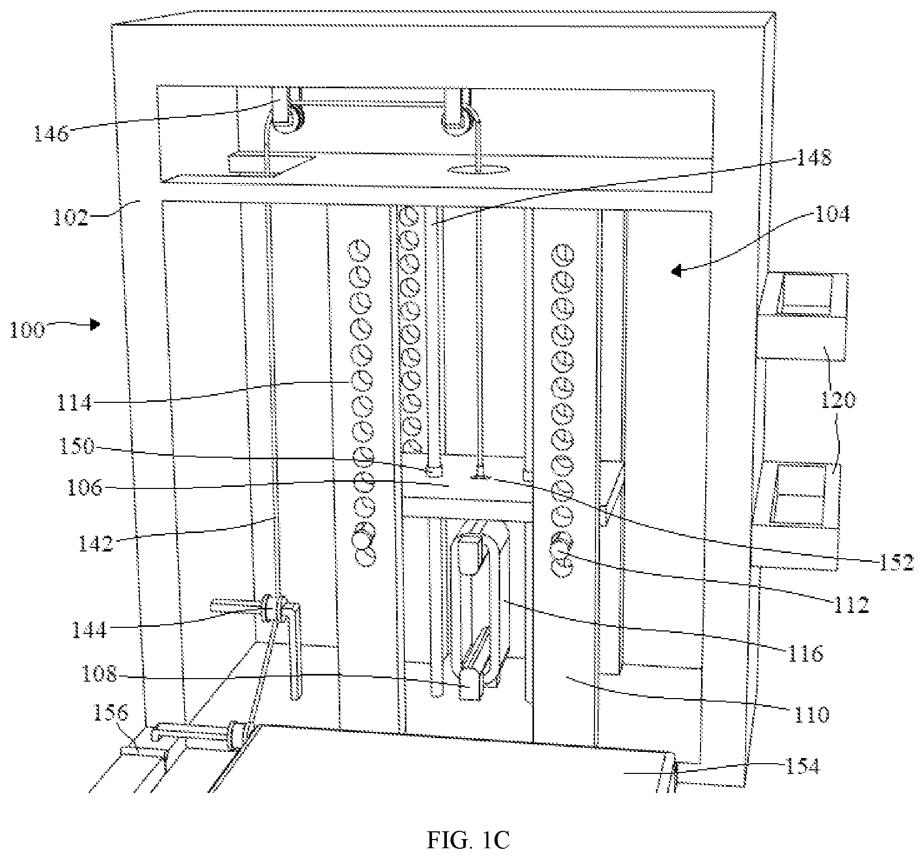 Patent US12508461 Figure 3 – Resistance band exercise machine