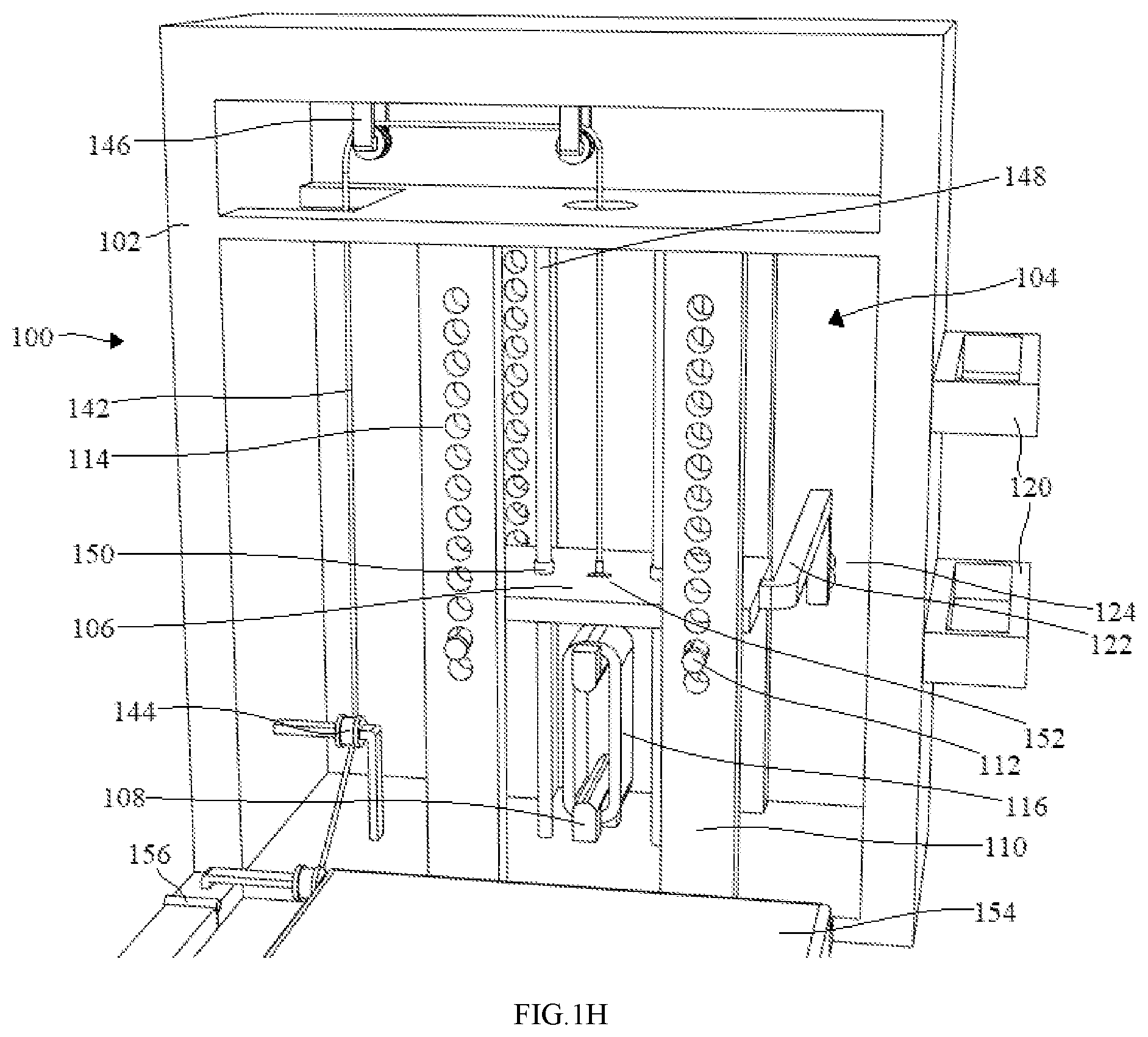 Patent US12508461 Figure 8 – Resistance band exercise machine