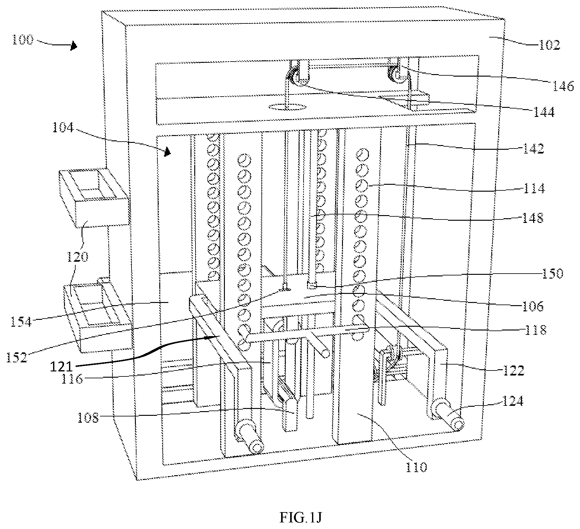 Patent US12508461 Figure 10 – Resistance band exercise machine