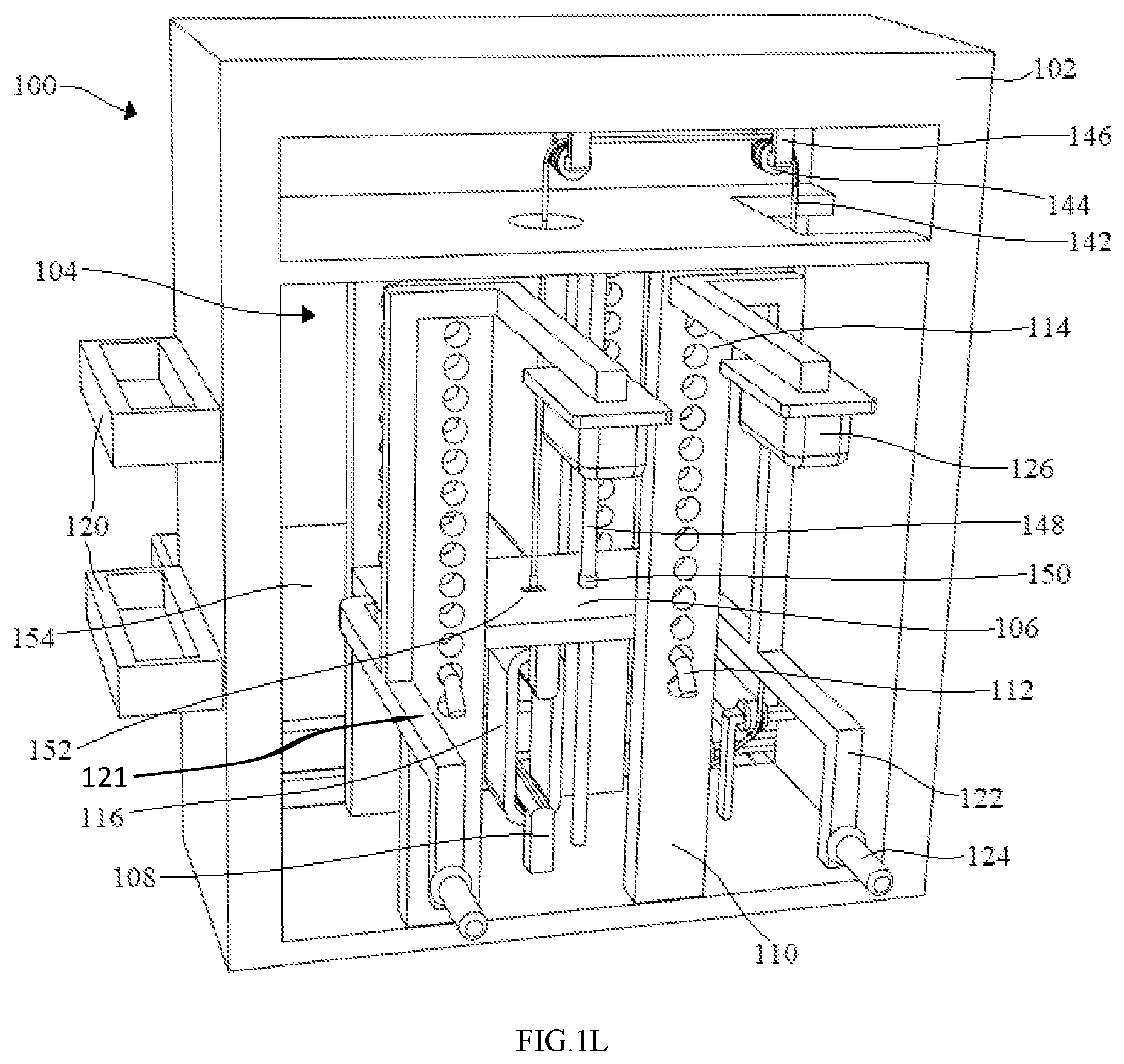 Patent US12508461 Figure 12 – Resistance band exercise machine