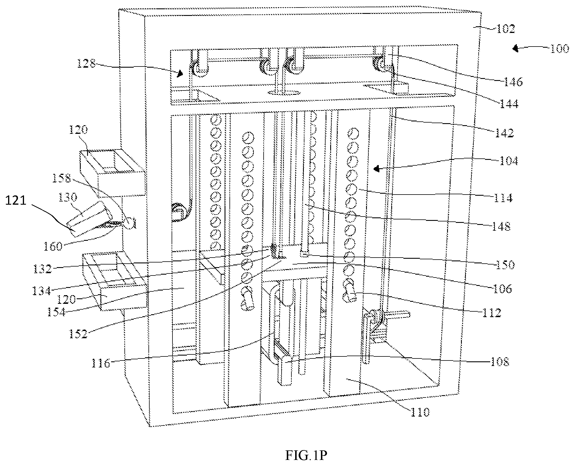 Patent US12508461 Figure 16 – Resistance band exercise machine