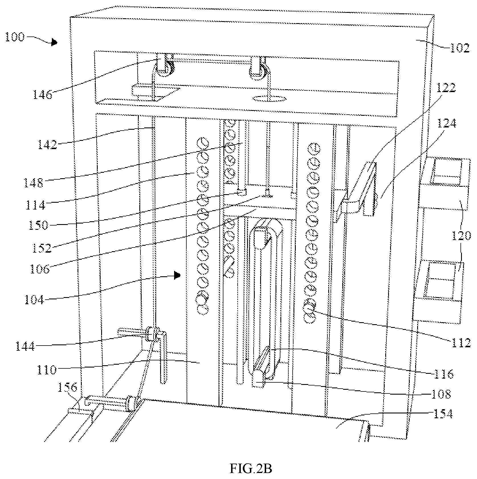 Patent US12508461 Figure 18 – Resistance band exercise machine