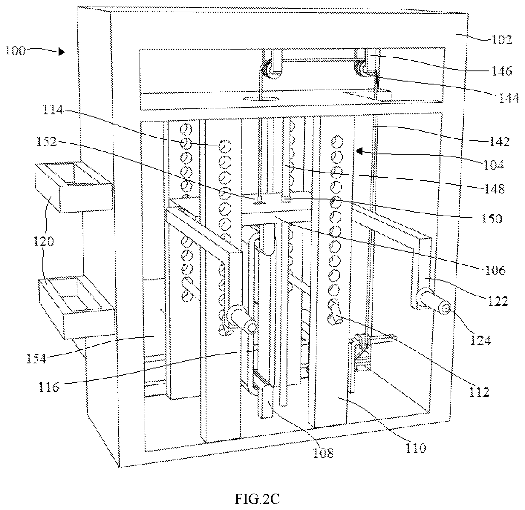 Patent US12508461 Figure 19 – Resistance band exercise machine