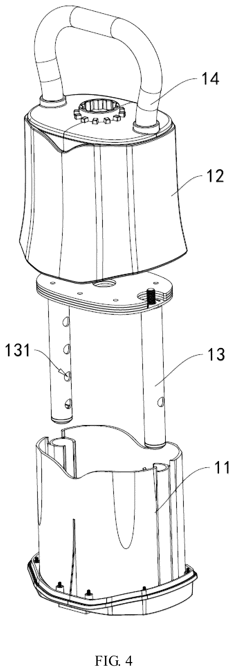 Patent US12508462 Figure 4 – Adjustable kettlebell and kettlebell kit