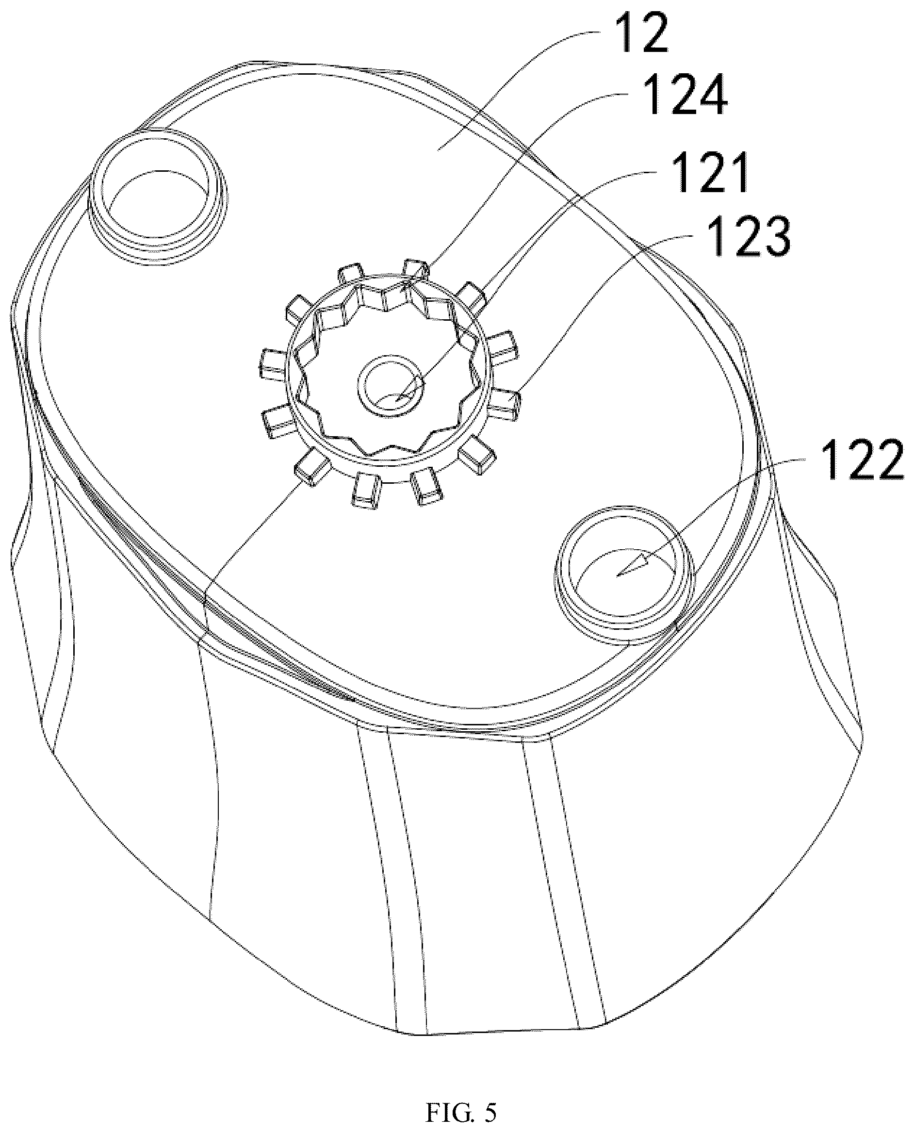 Patent US12508462 Figure 5 – Adjustable kettlebell and kettlebell kit