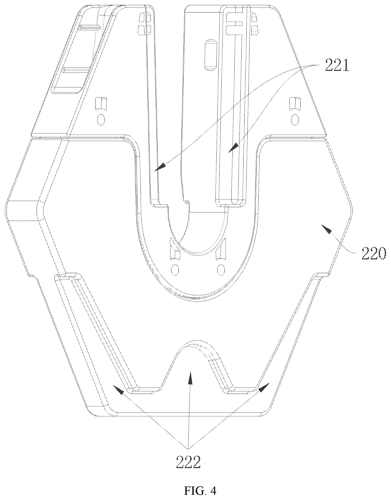 Patent US12508463 Figure 4 – Dumbbell capable of adjusting weight rapidly, and dumbbell assembly