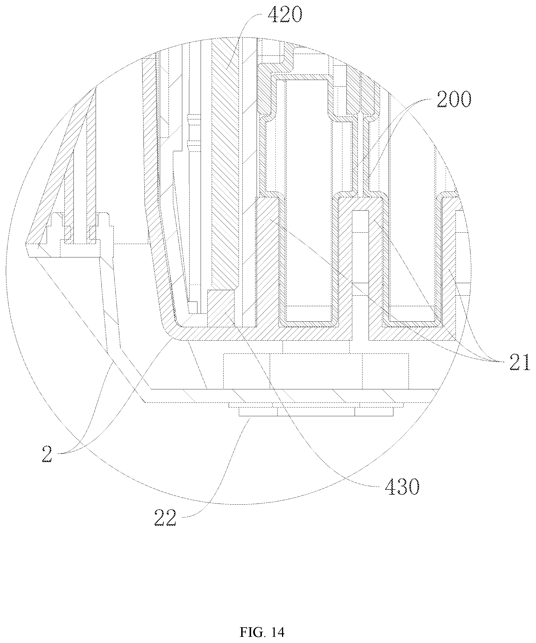 Patent US12508463 Figure 12 – Dumbbell capable of adjusting weight rapidly, and dumbbell assembly