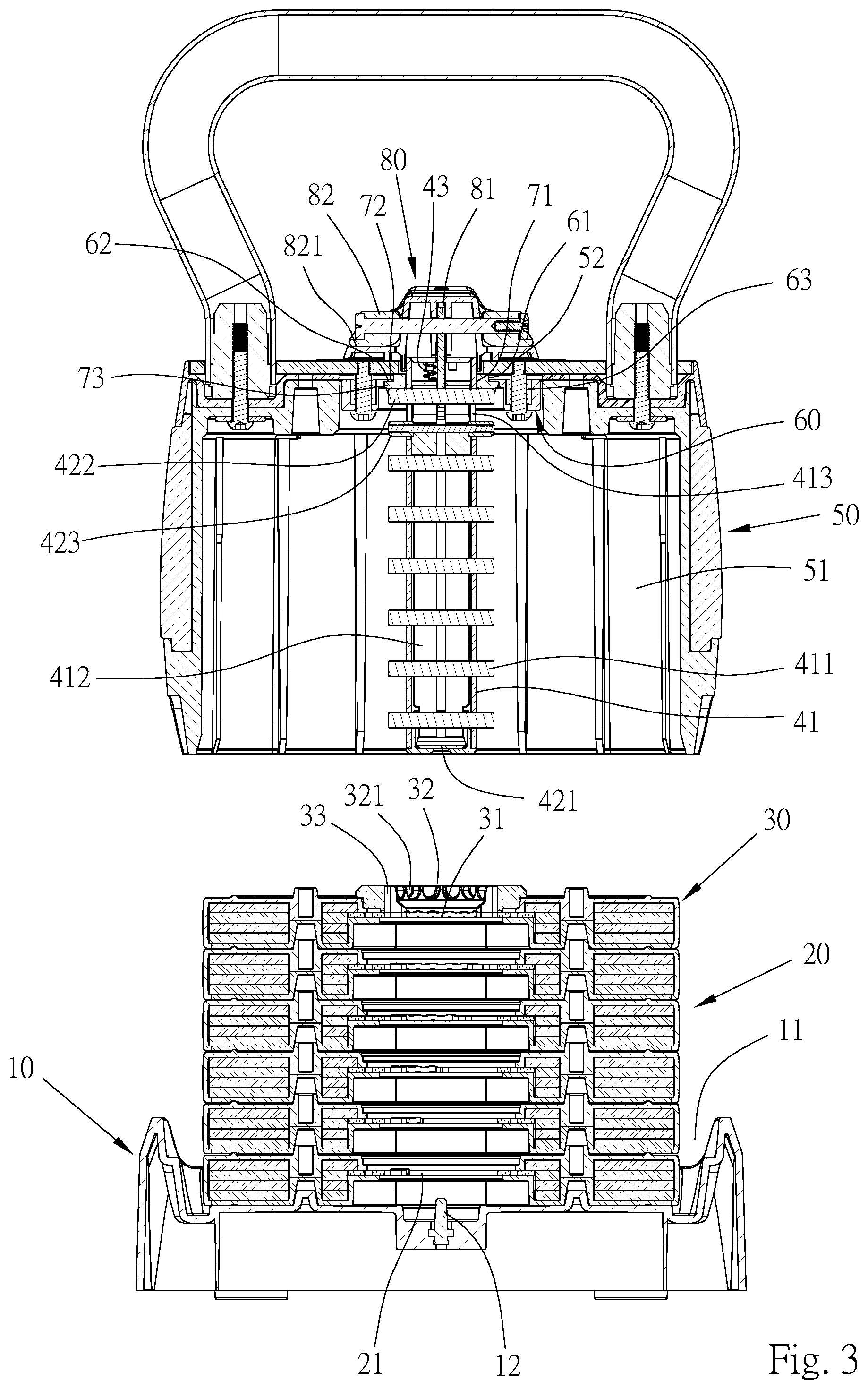 Patent US12508464 Figure 3 – Kettlebell