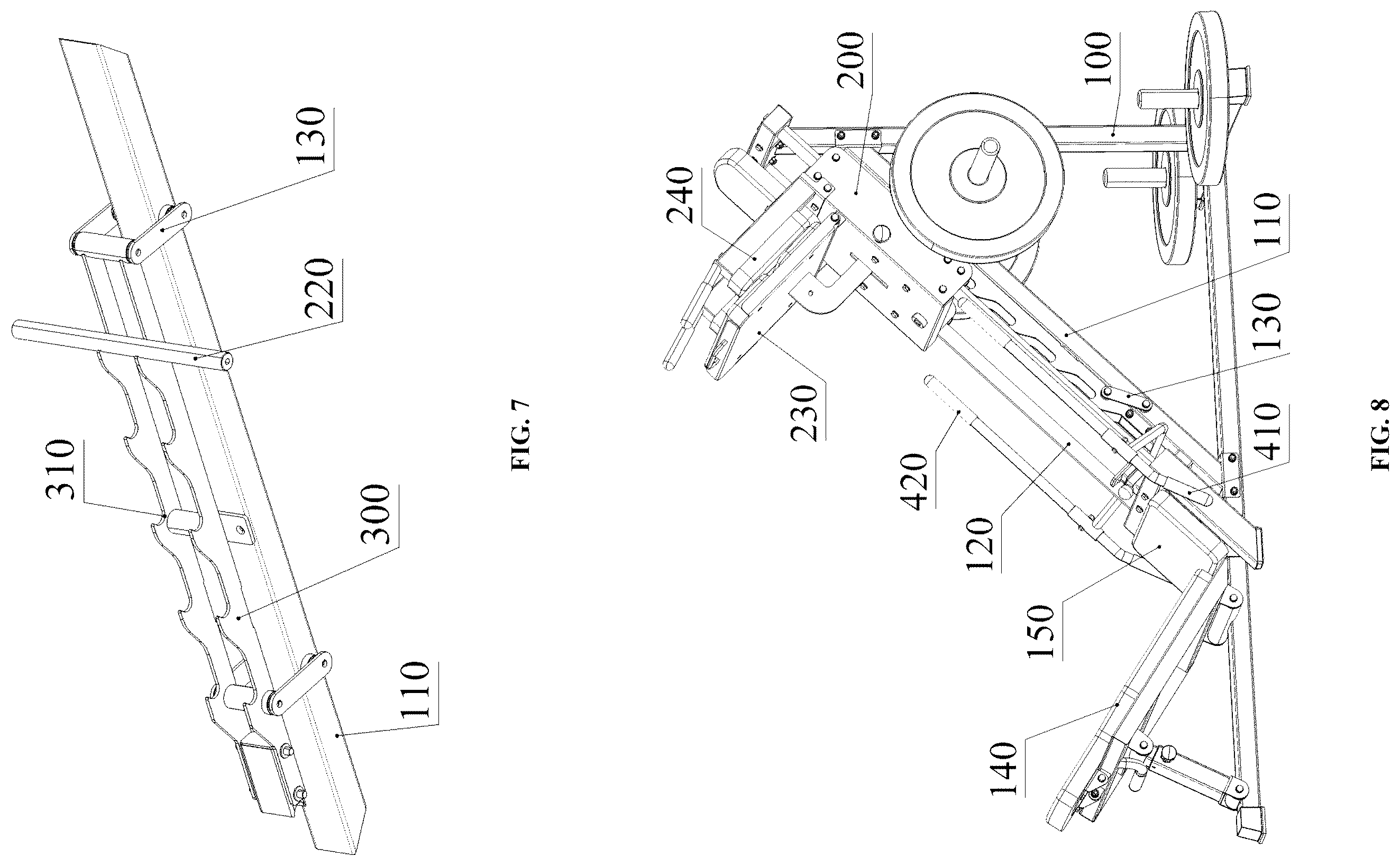 Patent US12508465 Figure 5 – Leg exercise device with emergency braking