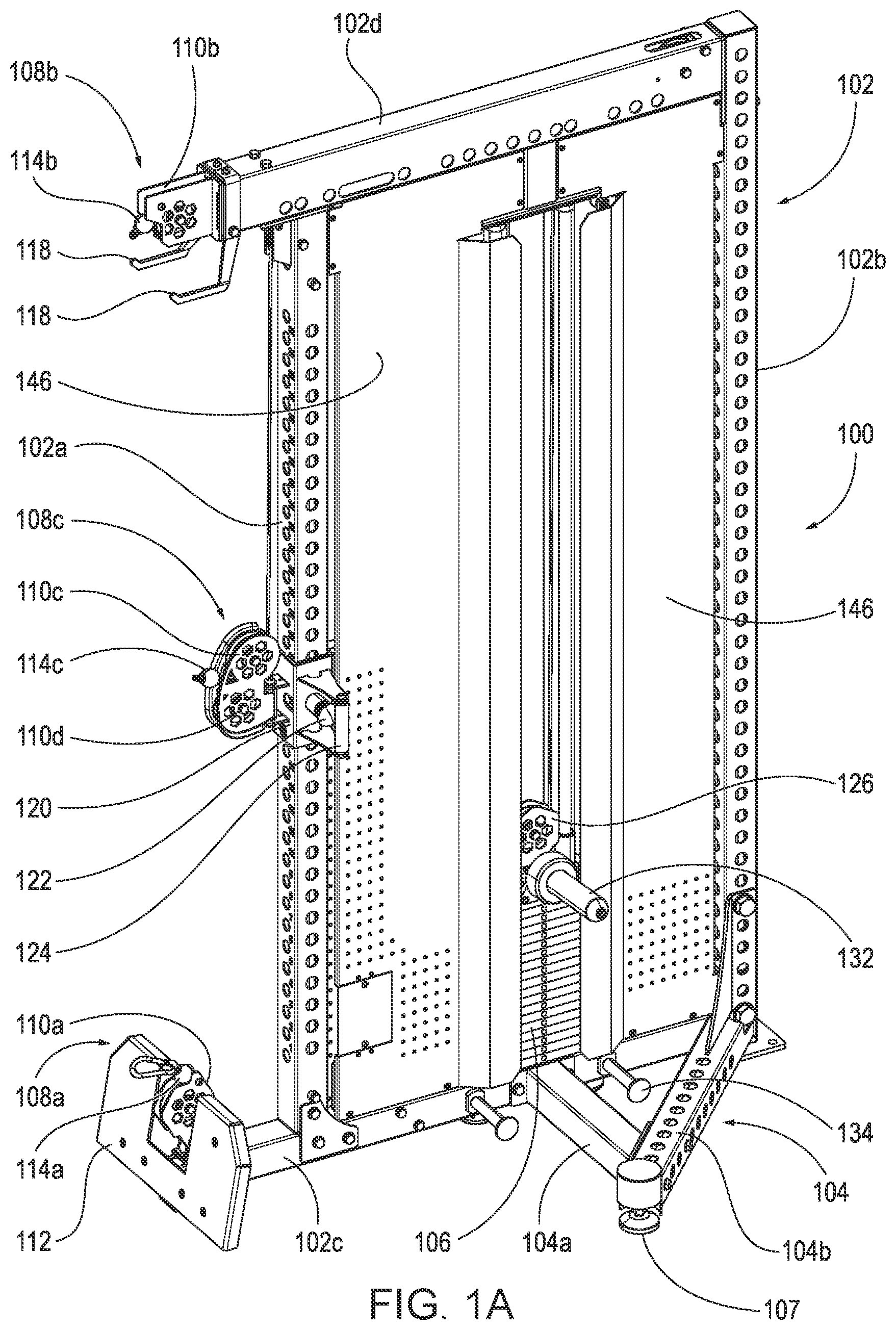 Patent US12508466 Figure 1 – Weightlifting system