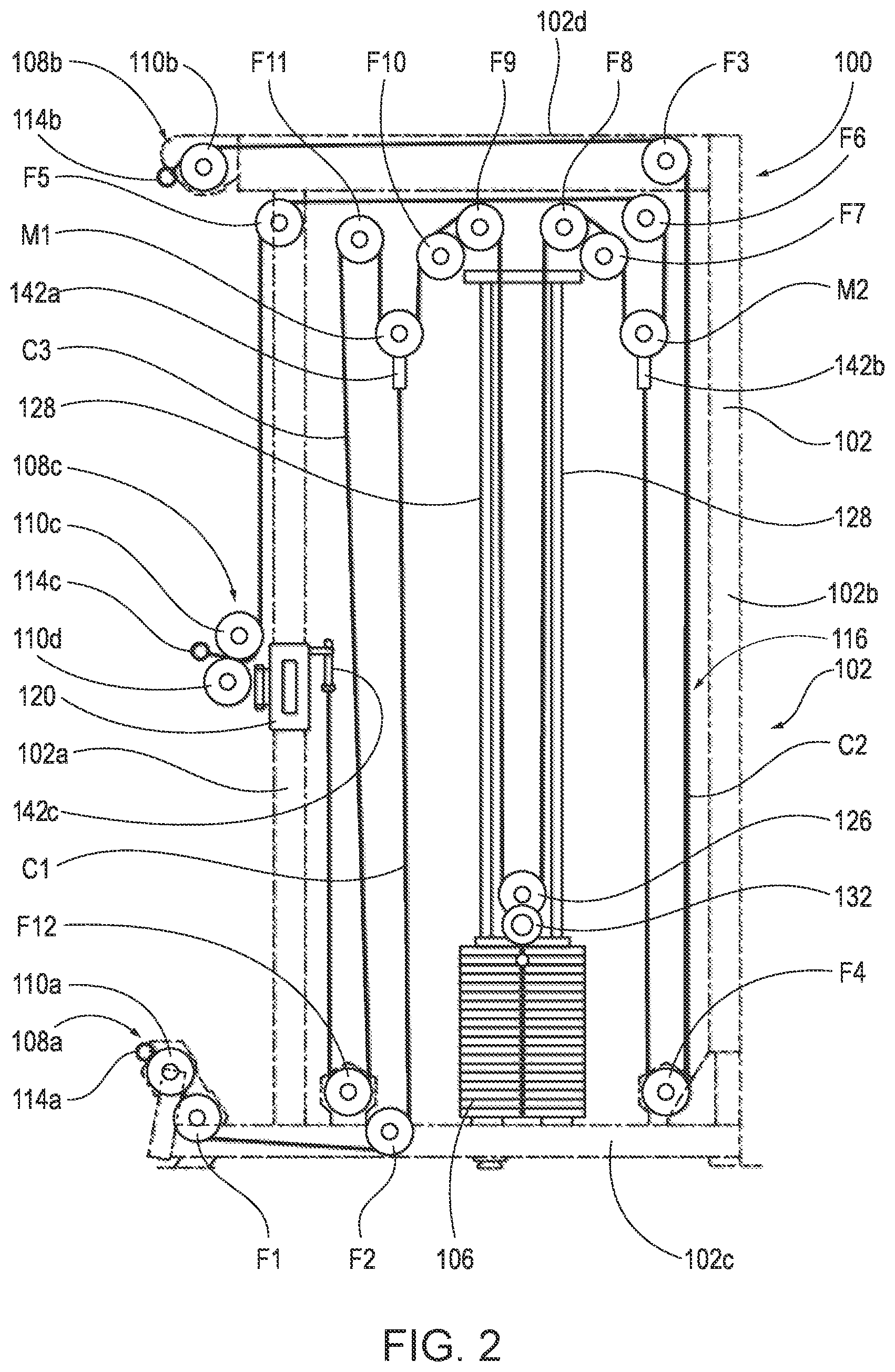 Patent US12508466 Figure 3 – Weightlifting system