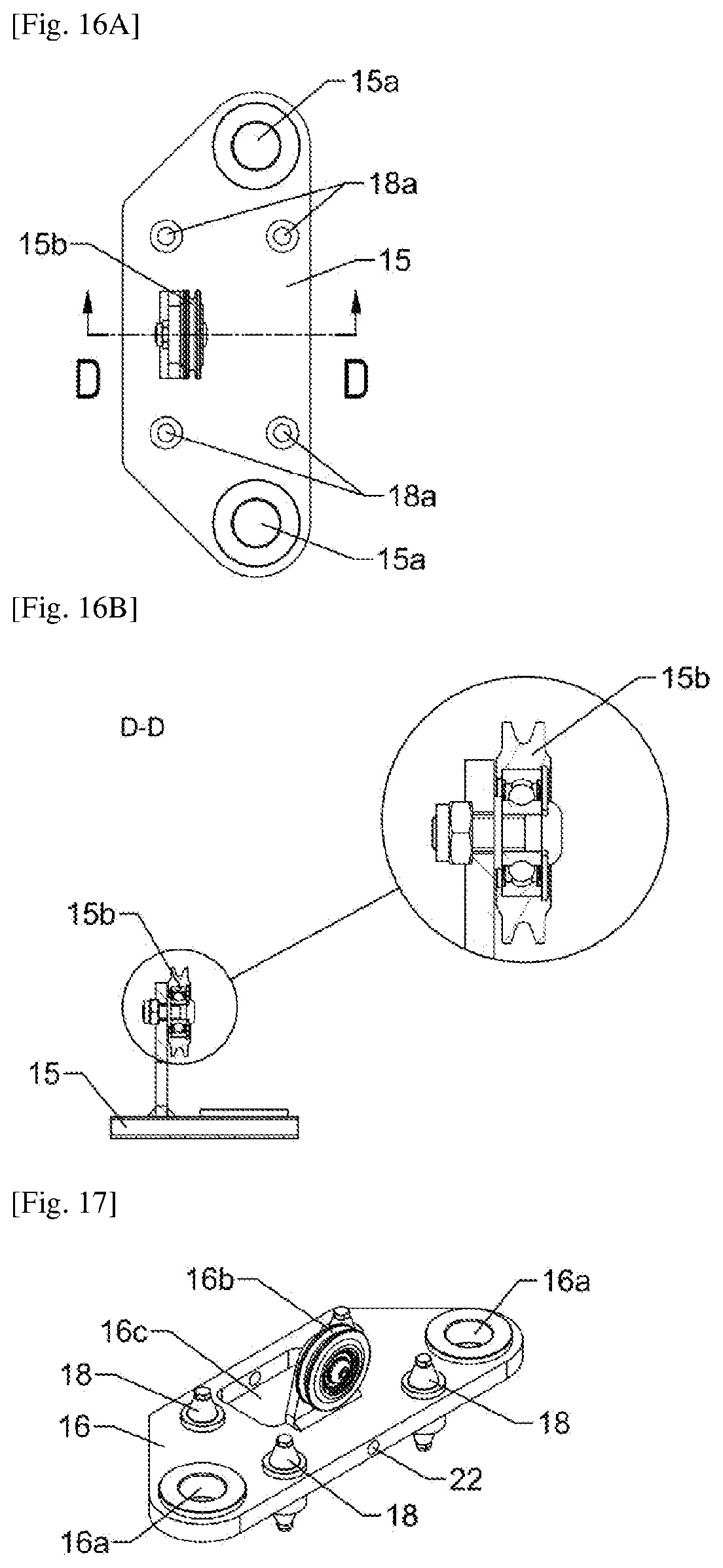 Patent US12508467 Figure 13 – Apparatus for the practice of physical exercises with a cable stretch variation system