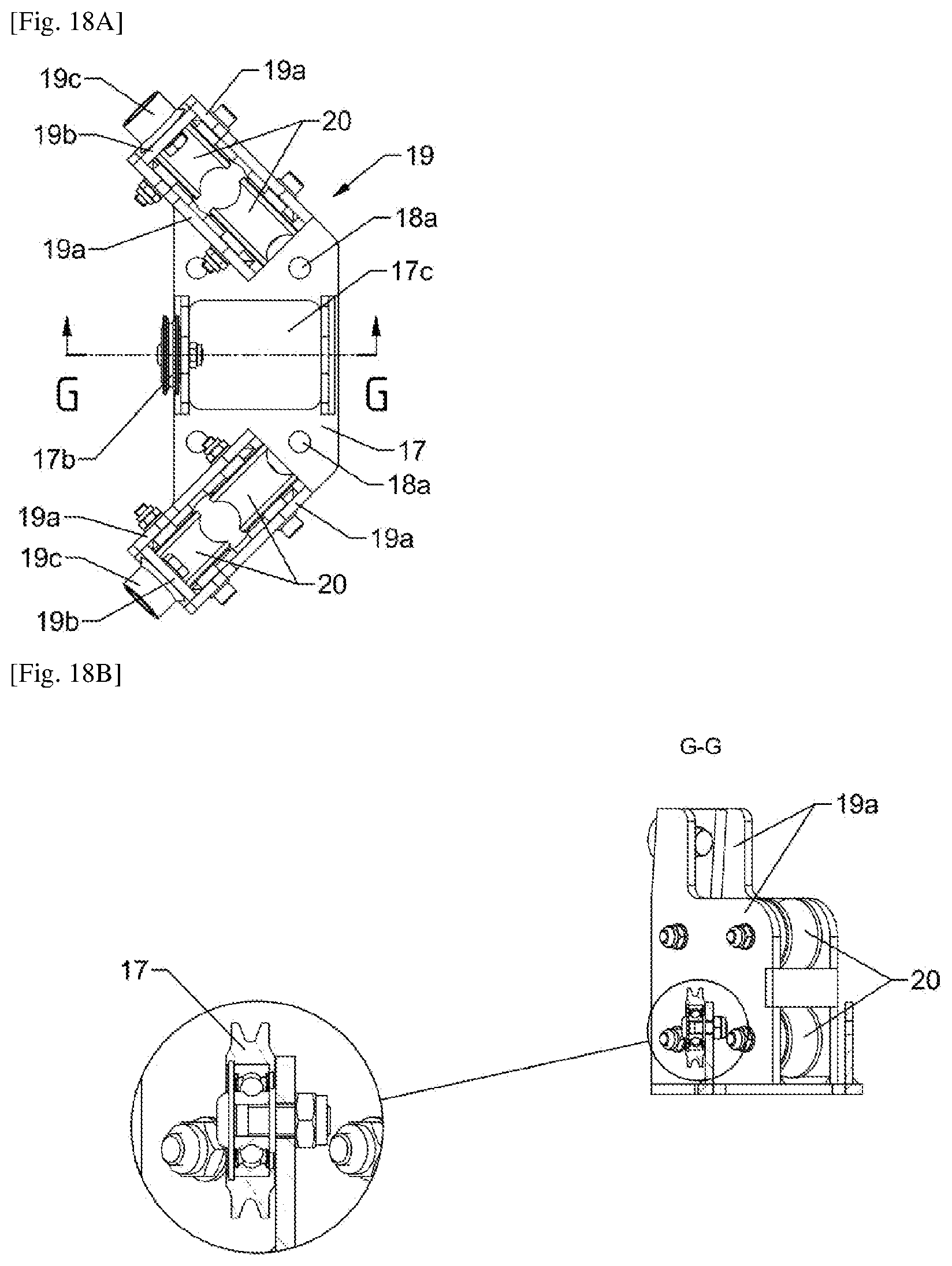 Patent US12508467 Figure 16 – Apparatus for the practice of physical exercises with a cable stretch variation system