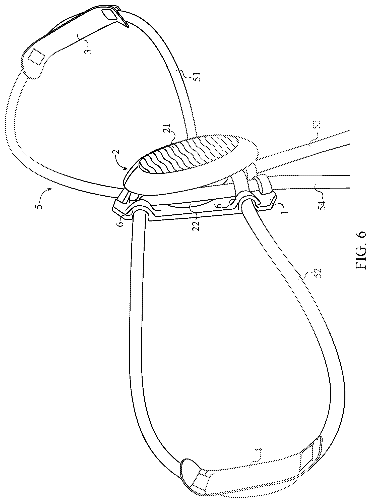 Patent US12508468 Figure 8 – Elastic resistance support