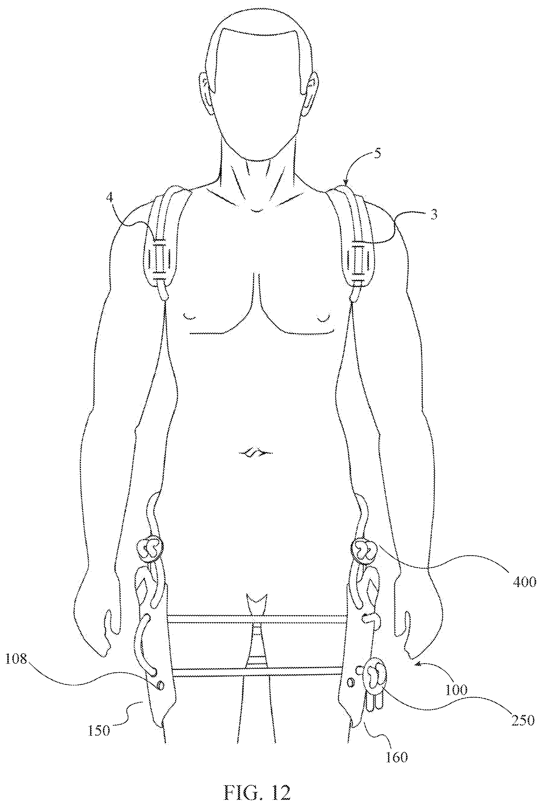 Patent US12508468 Figure 14 – Elastic resistance support