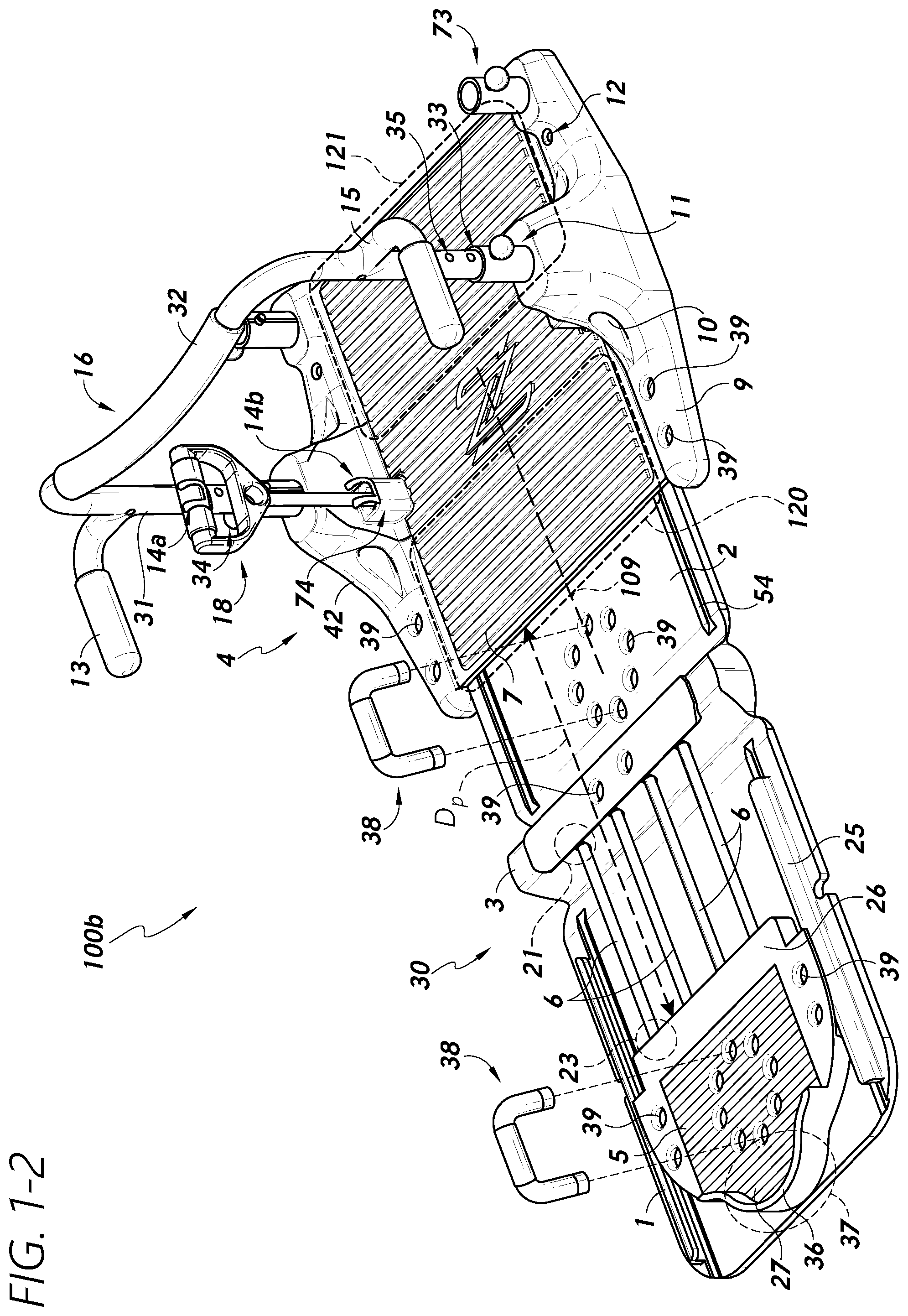 Patent US12508469 Figure 2 – Modular resistance training systems