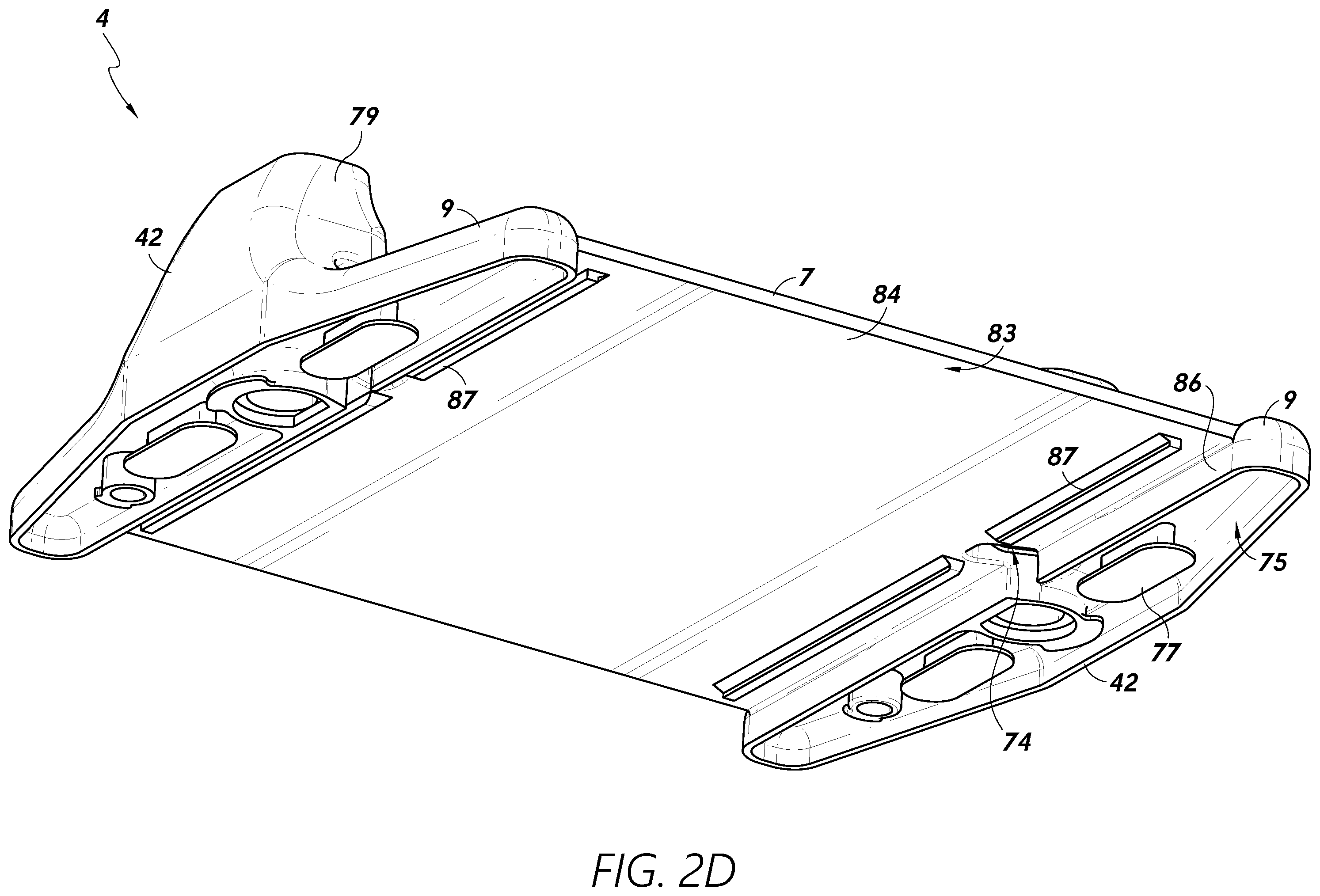 Patent US12508470 Figure 7 – Glide platform assemblies