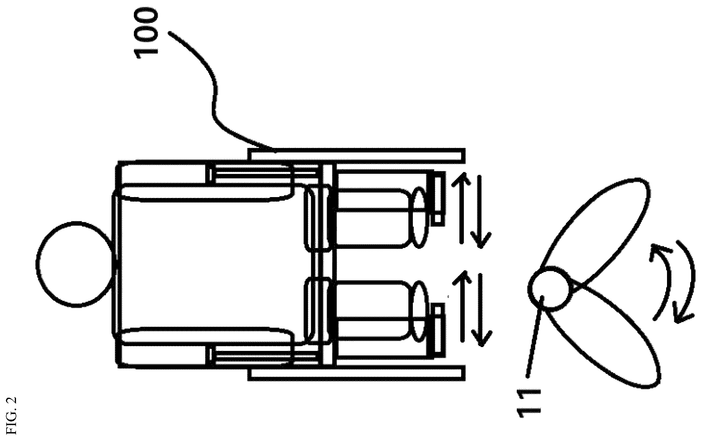 Patent US12508471 Figure 2 – Wheelchair lower body exercise device