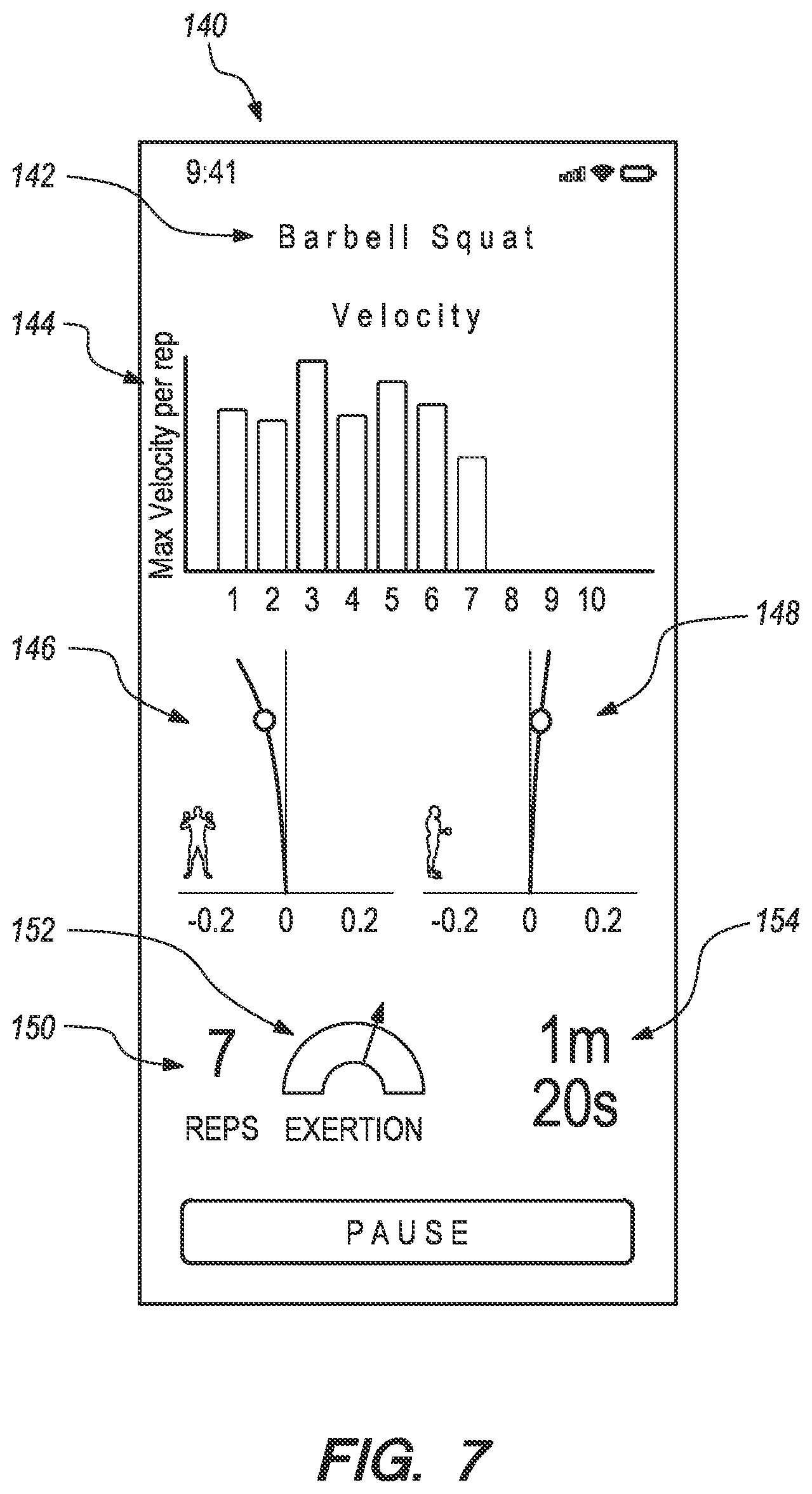 Patent US12508472 Figure 6 – Tracking three-dimensional motion during an activity